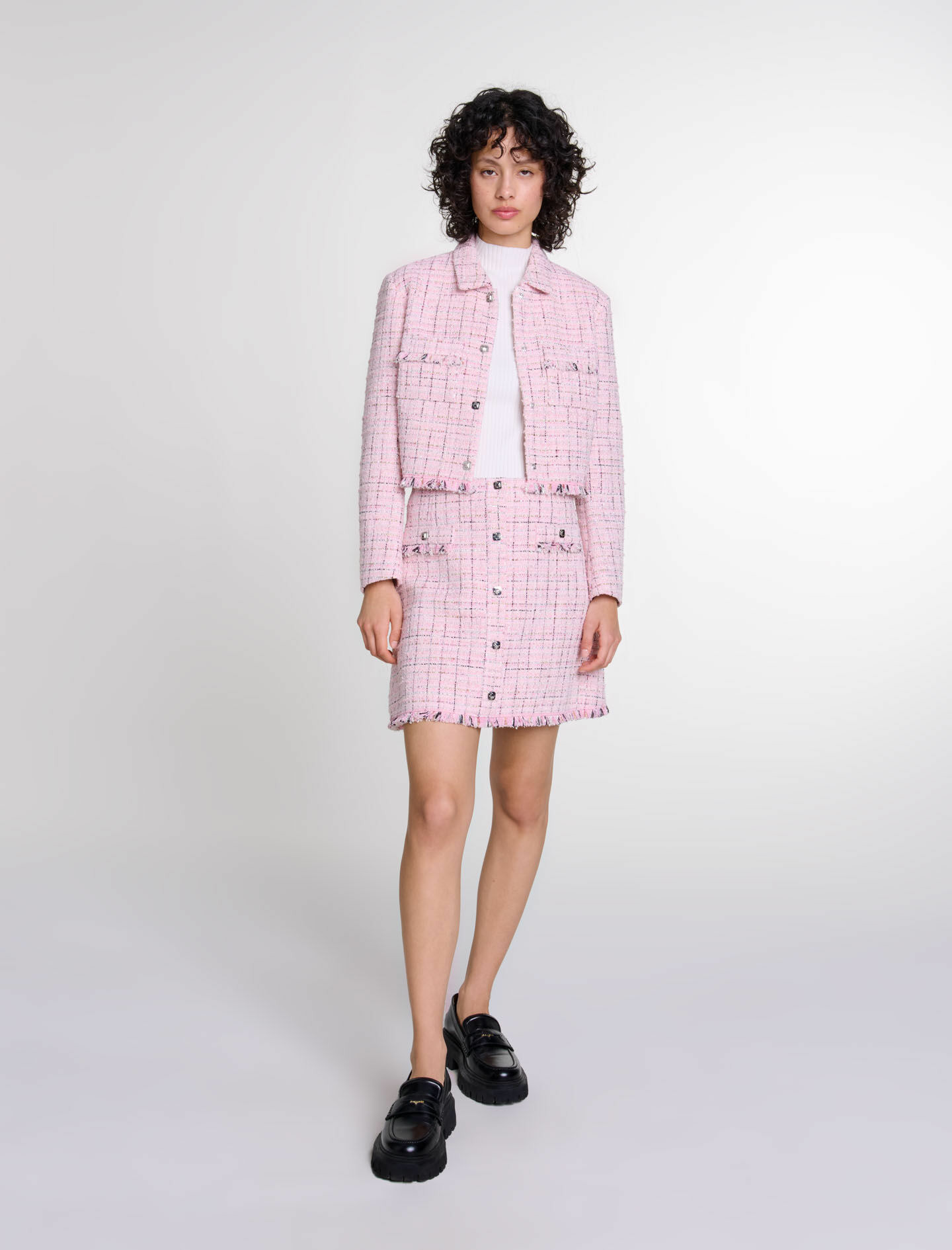Veste en tweed