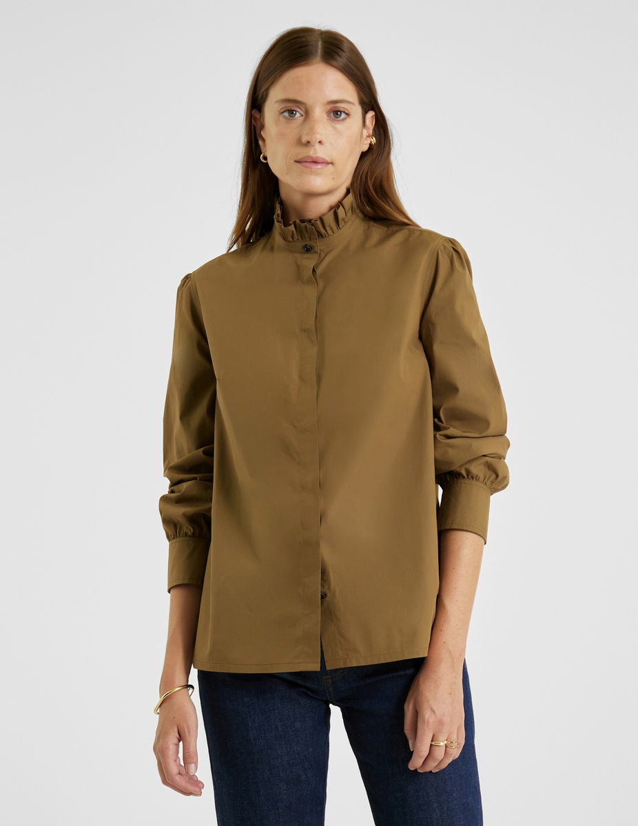 Chemise Edith kaki