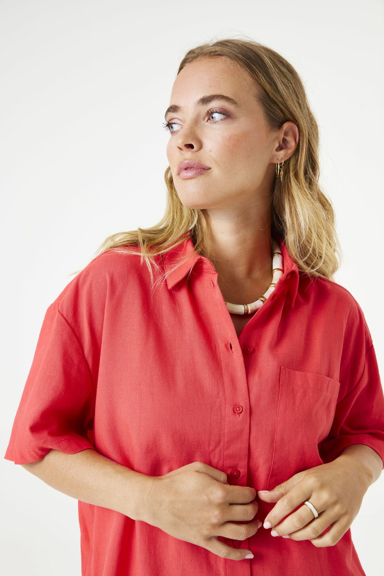 Women Shirt Red