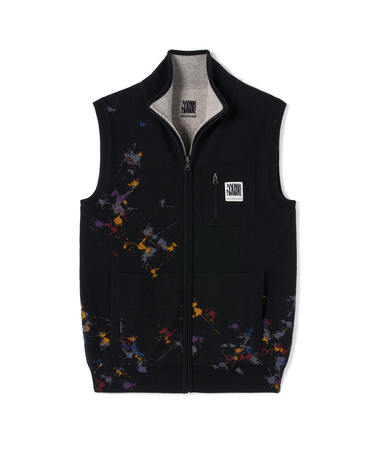 Blouson sans manches réversible JonOne - Homme - NOIR