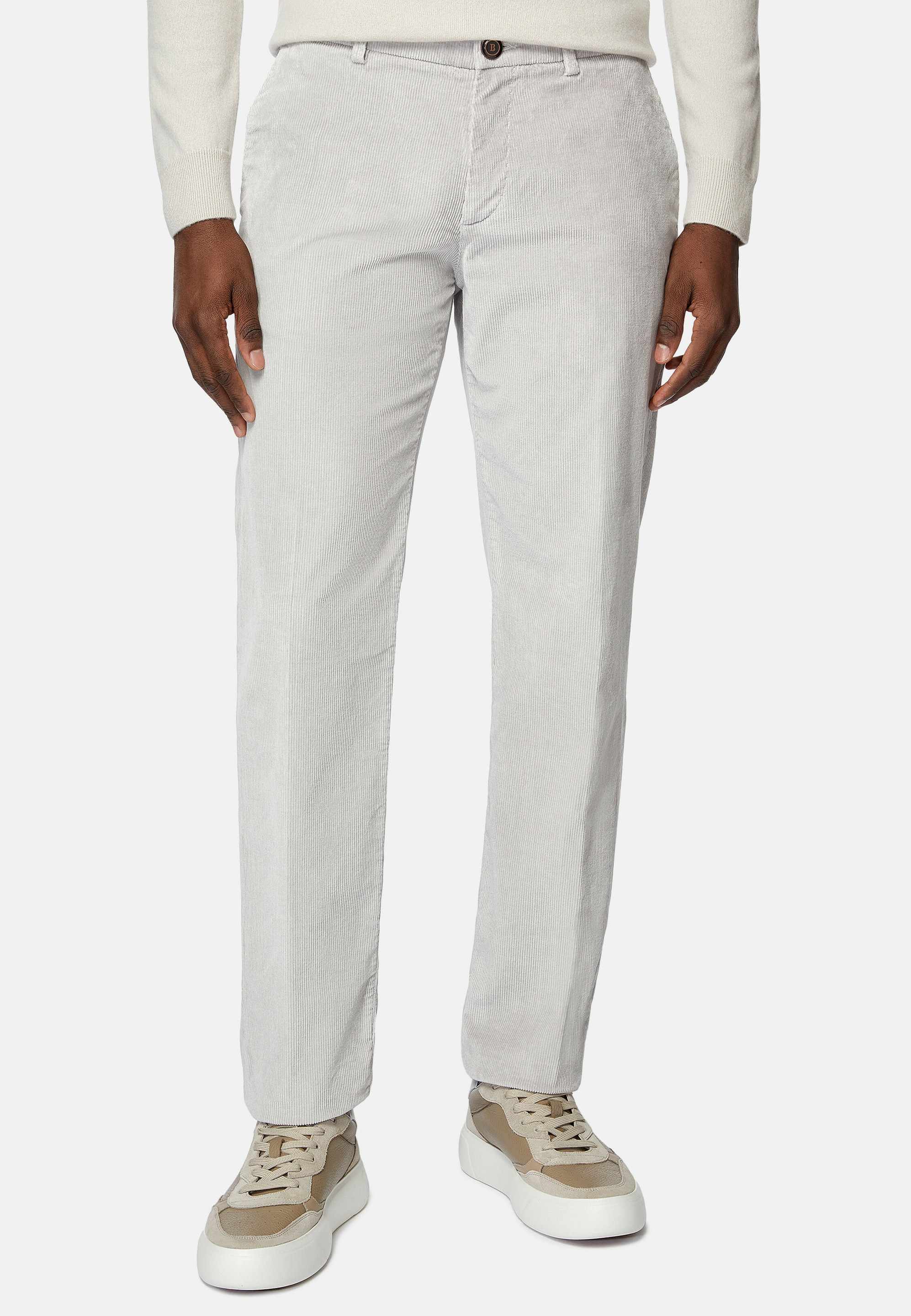 Pantalon En velours Extensible