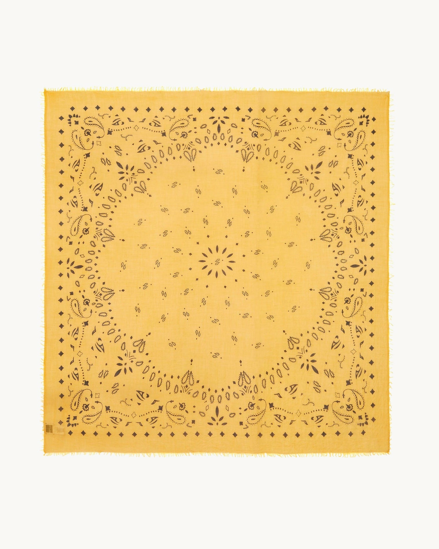 Très Grand Bandana EFFY Très grand bandana en voile de cachemire, 2 fils