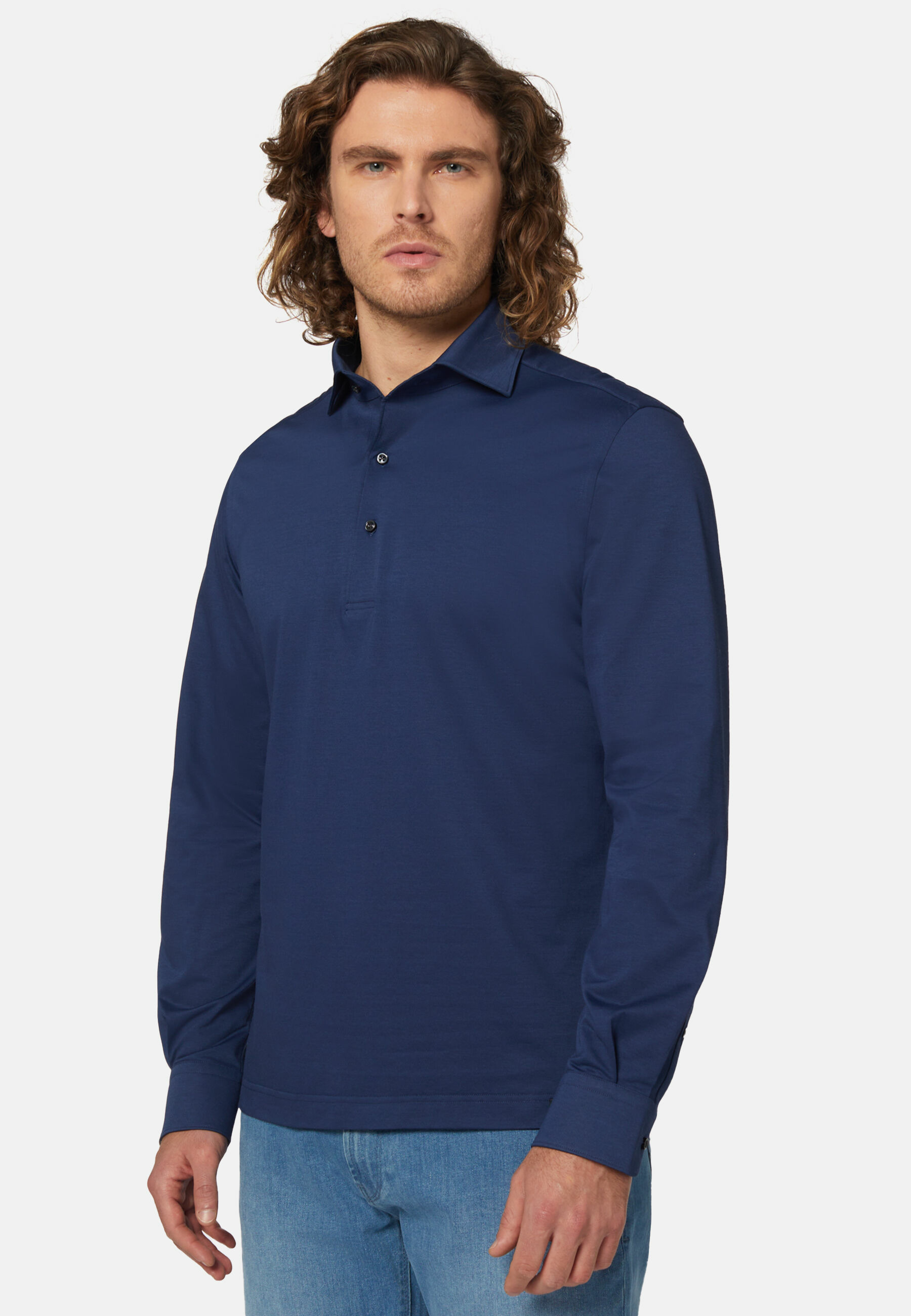 Polo En Jersey Japonais