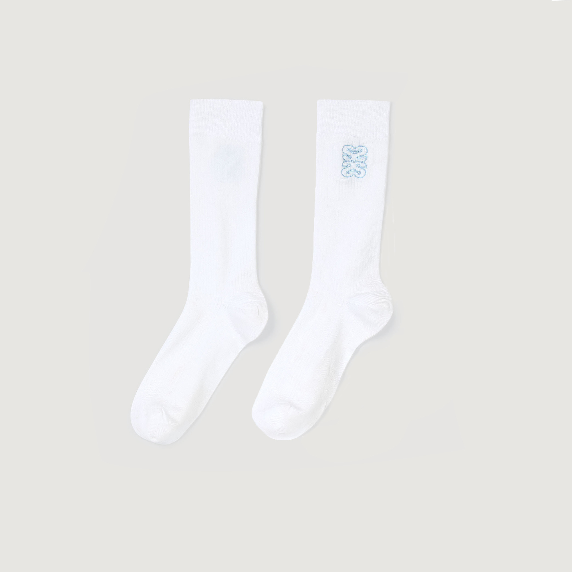 Chaussettes brodées