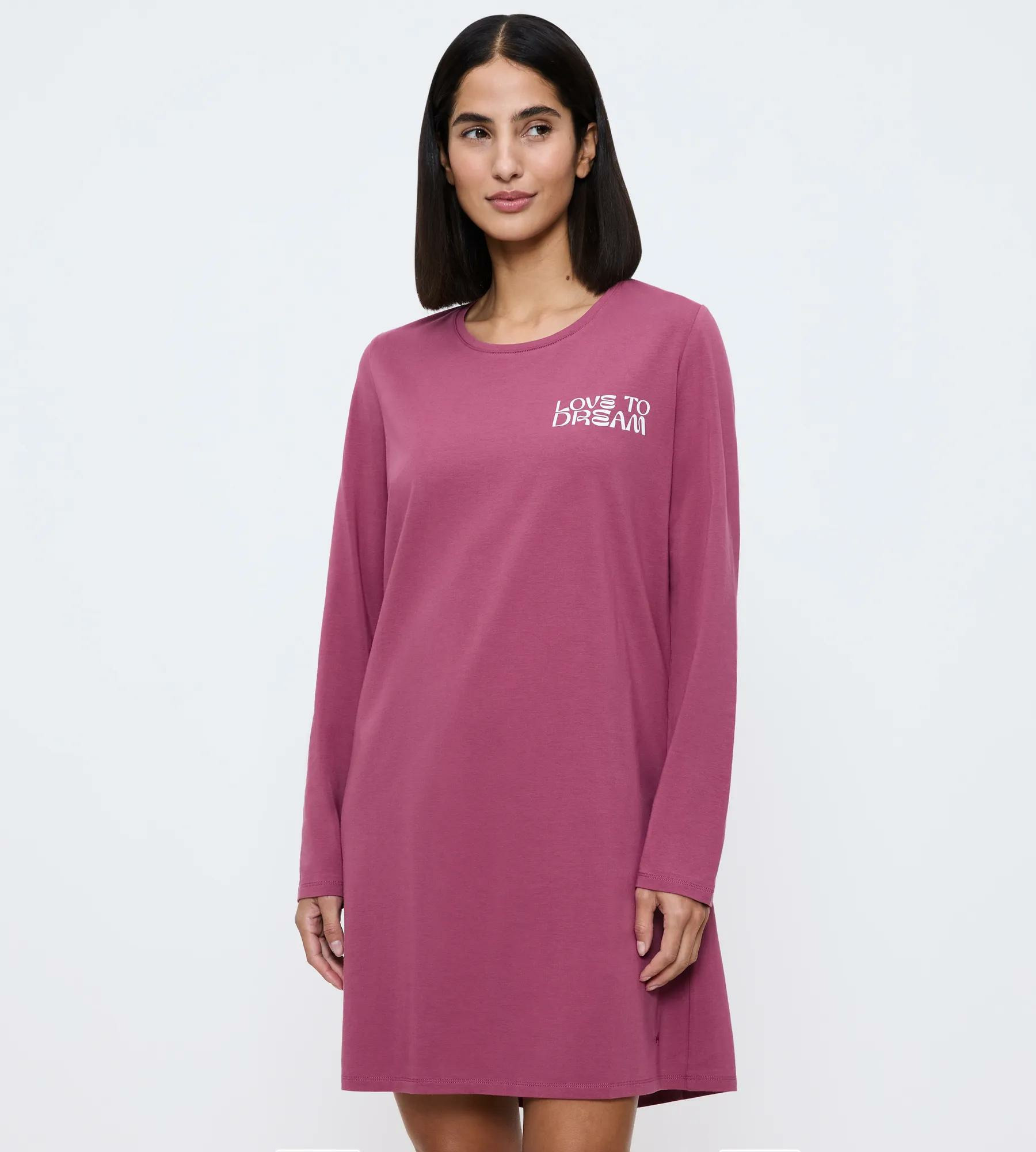 Chemise de nuit manche longue