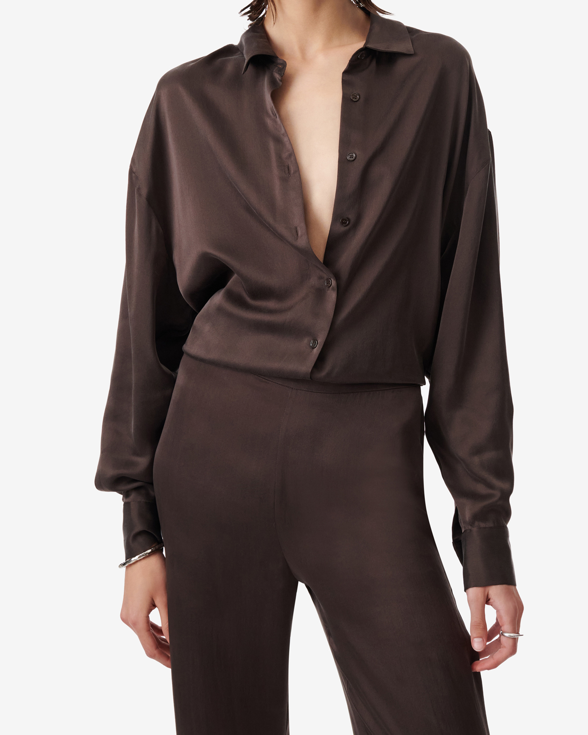 Chemise Fluide En Soie Jarila