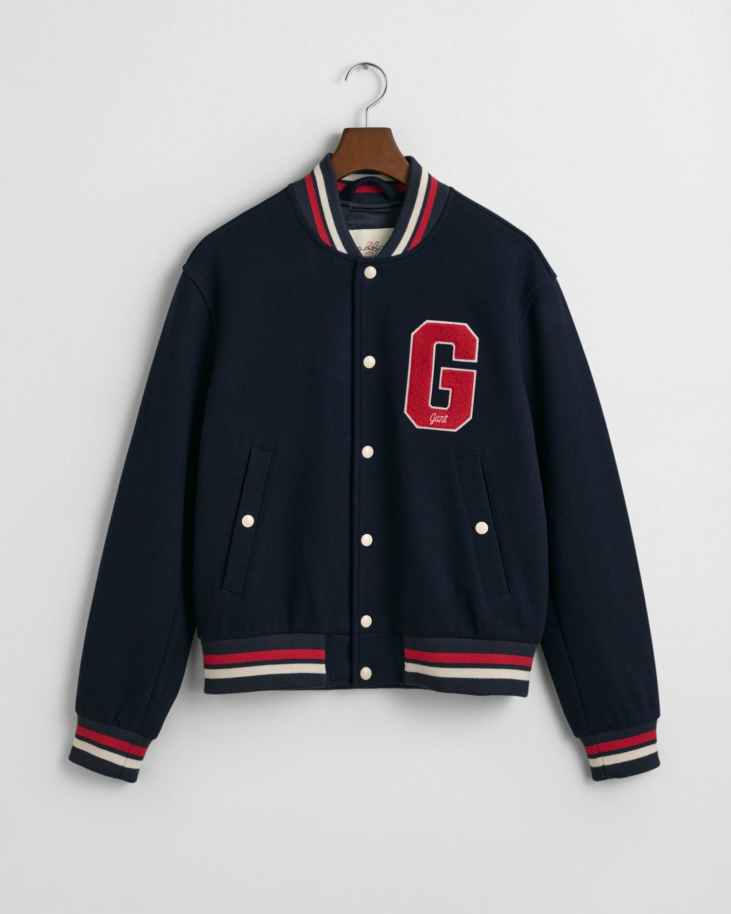 Veste Varsity de GANT en laine mélangée