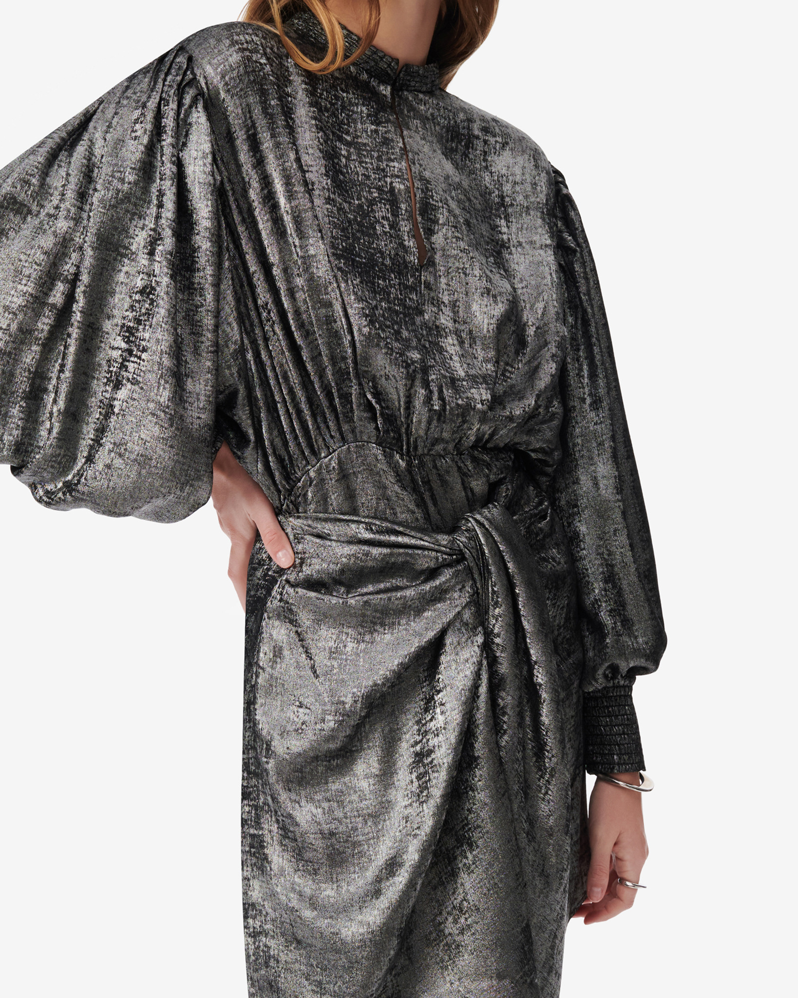 Robe Argentée Claribel