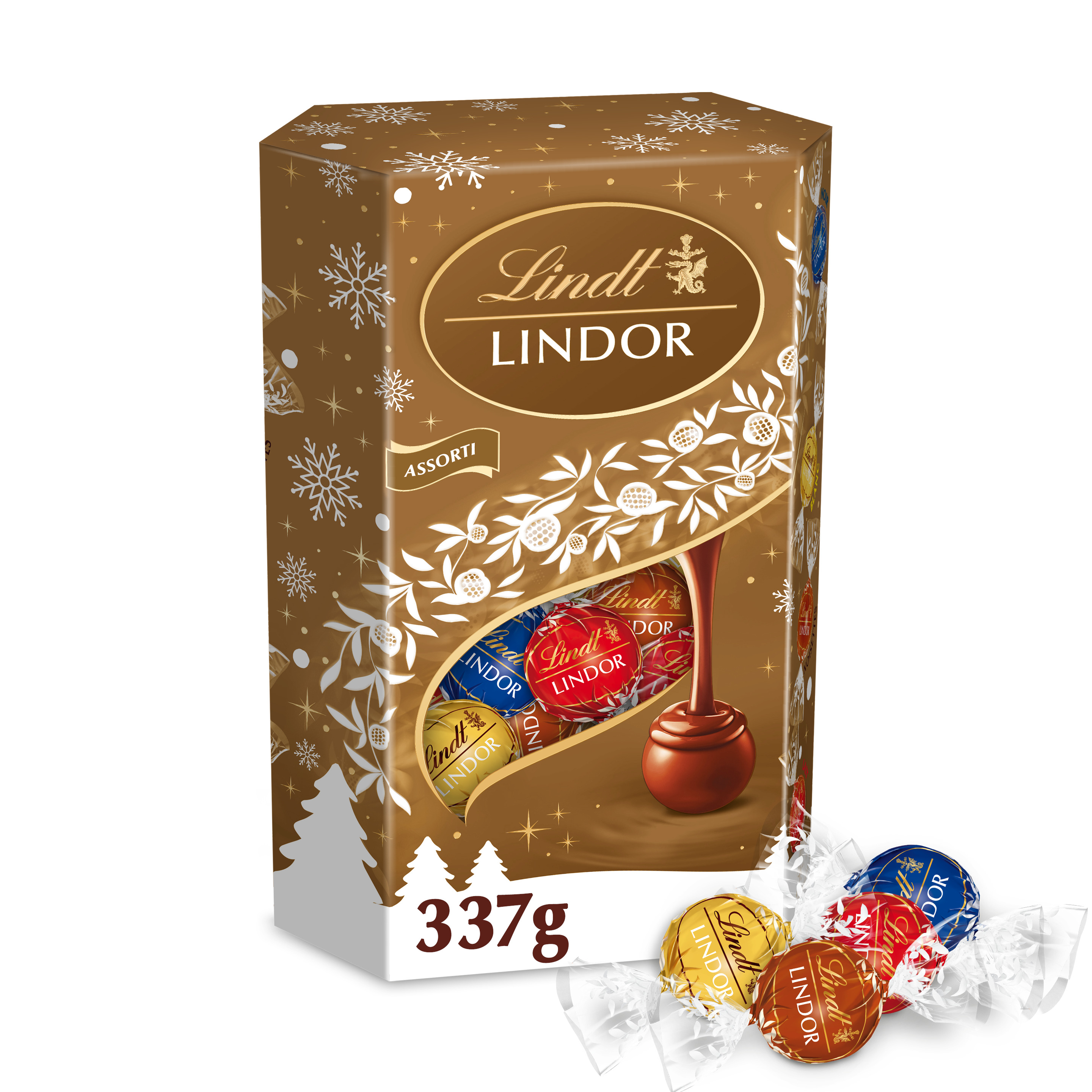 LINDOR CORNET ASSORTI 337G