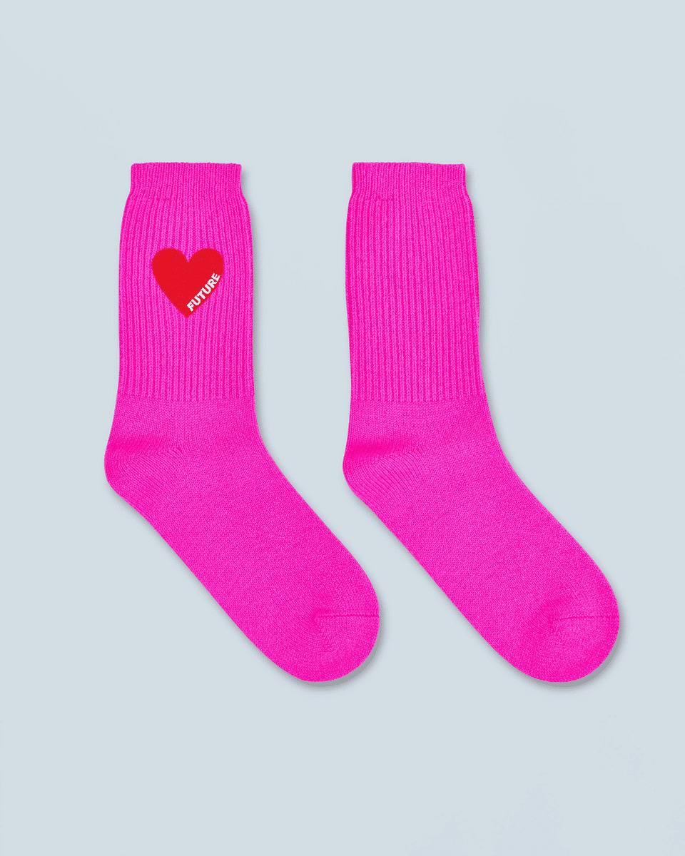 Chaussettes Mi-hautes Coeur