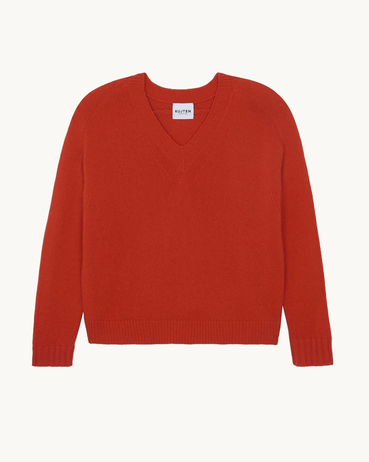 Pull Alana orange rosso