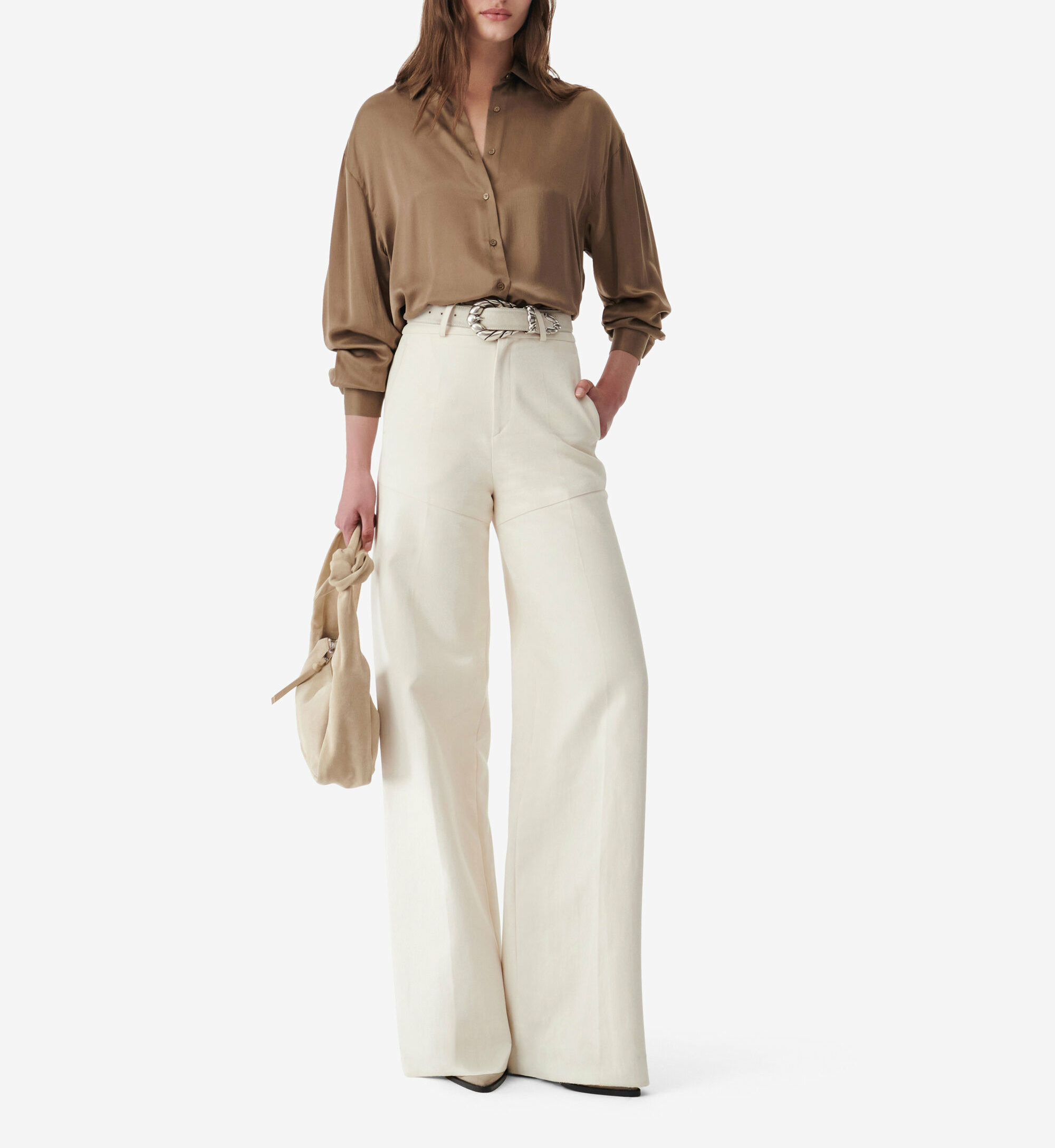 Chemise Fluide En Soie Jarila