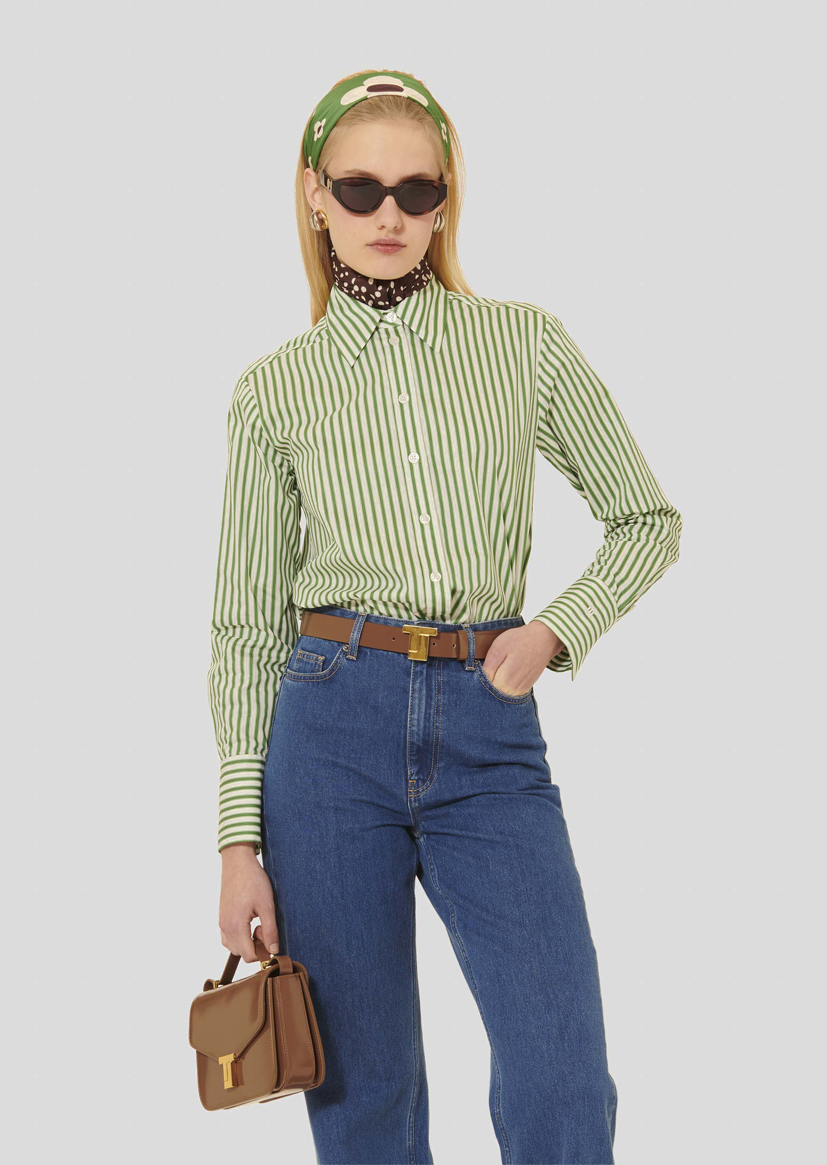 Chemise Clarisse-Cactus en Coton