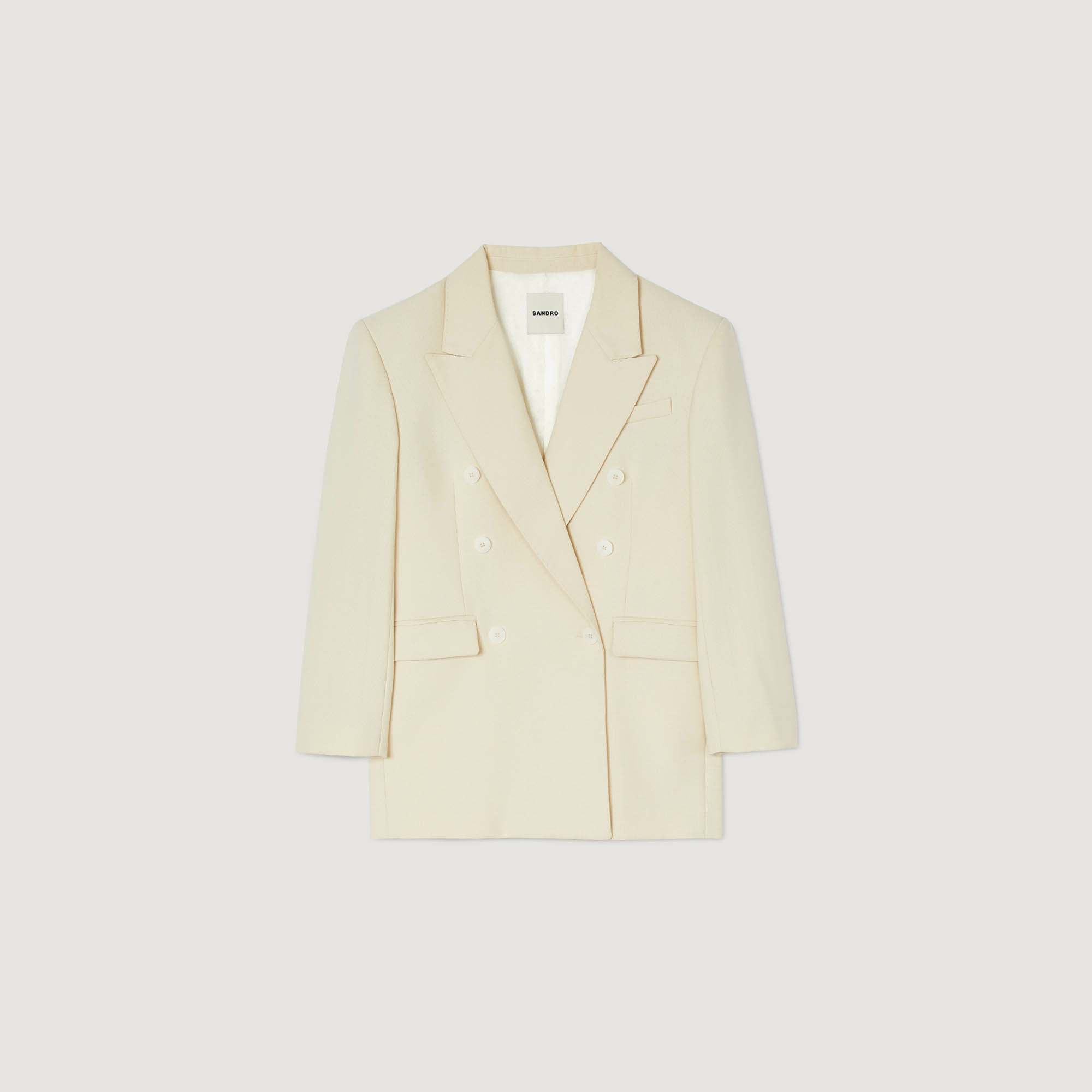 Veste de costume double boutonnage