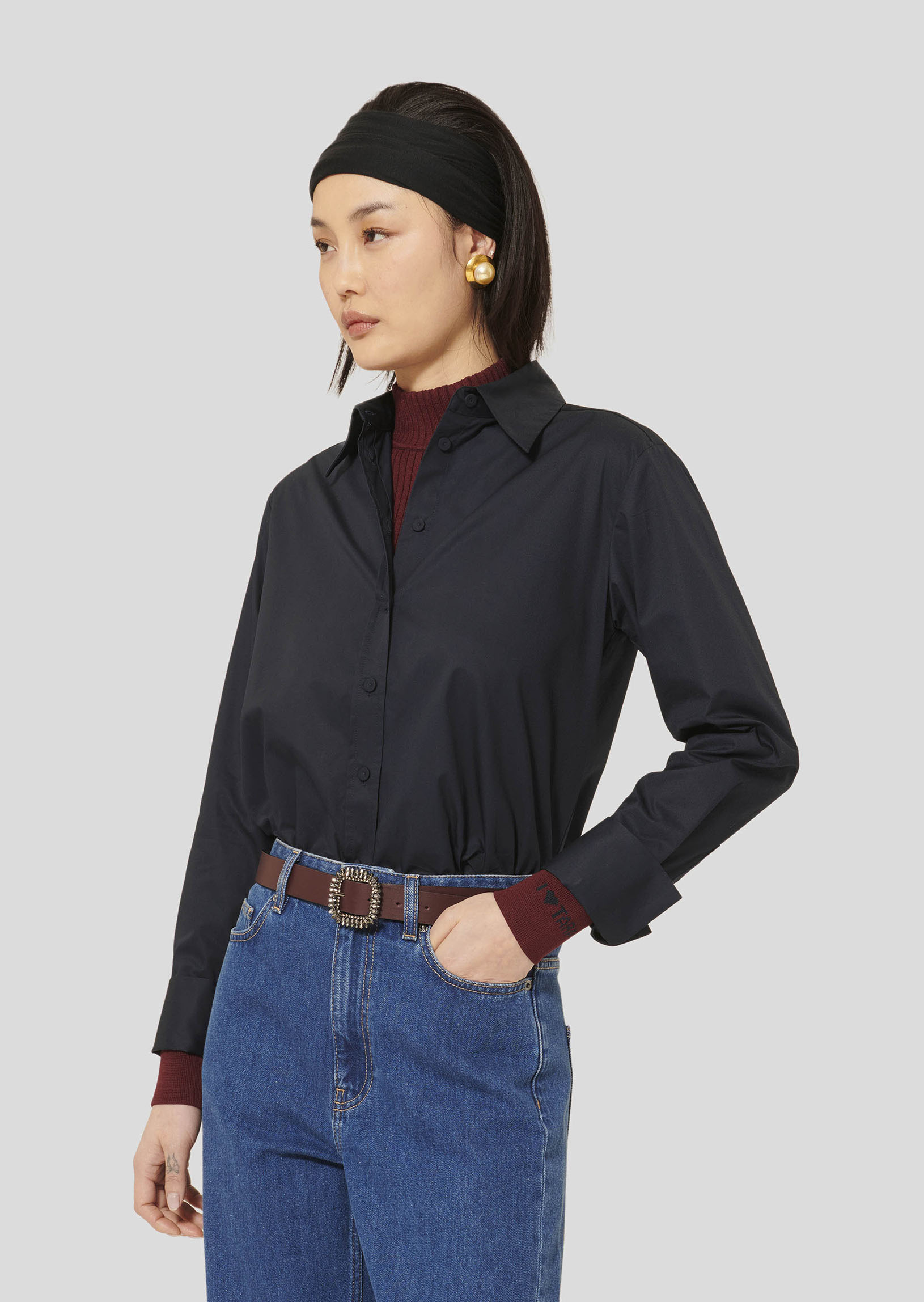 Chemise Clarisse-Nuit en Coton