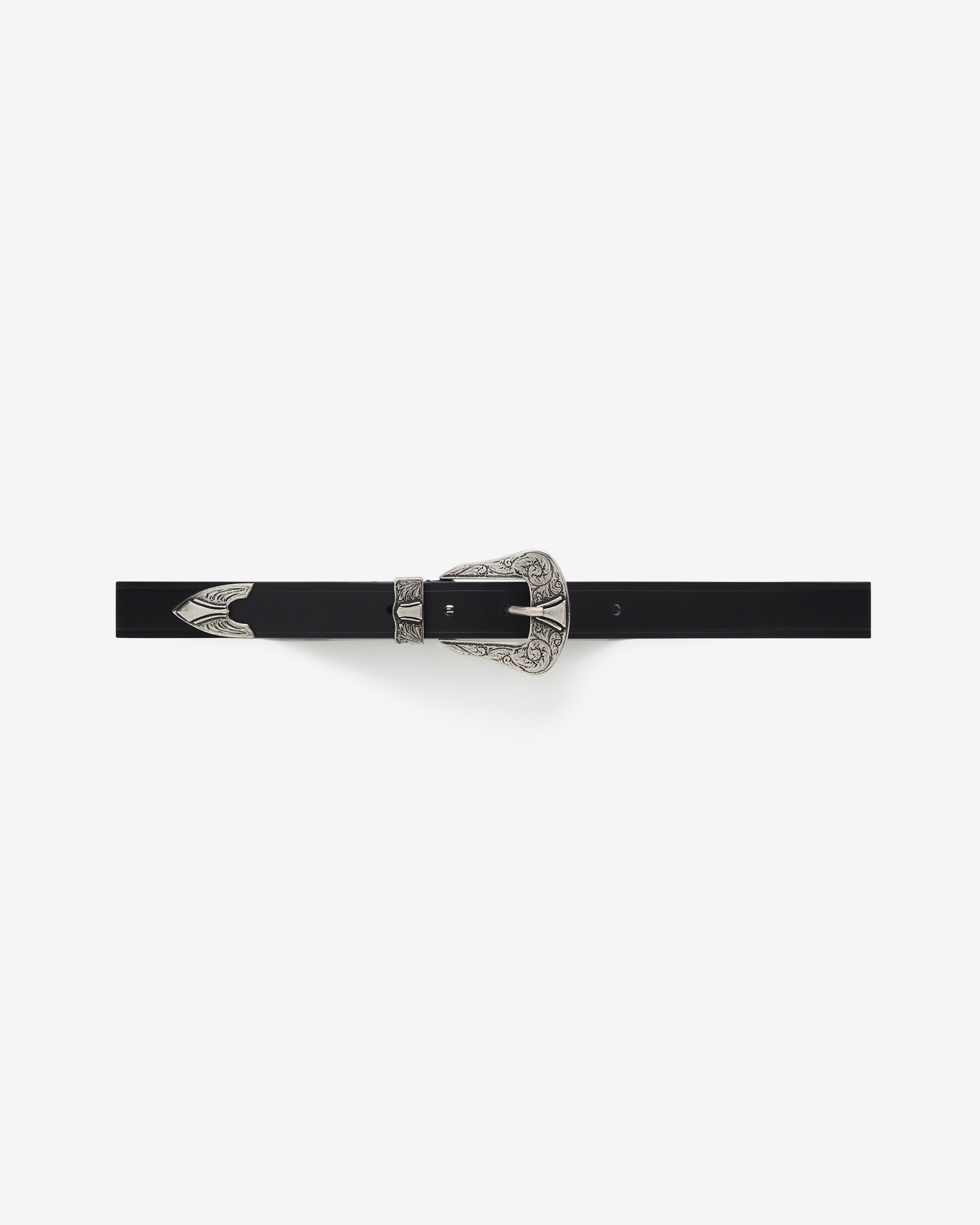 Ceinture En Cuir Raye
