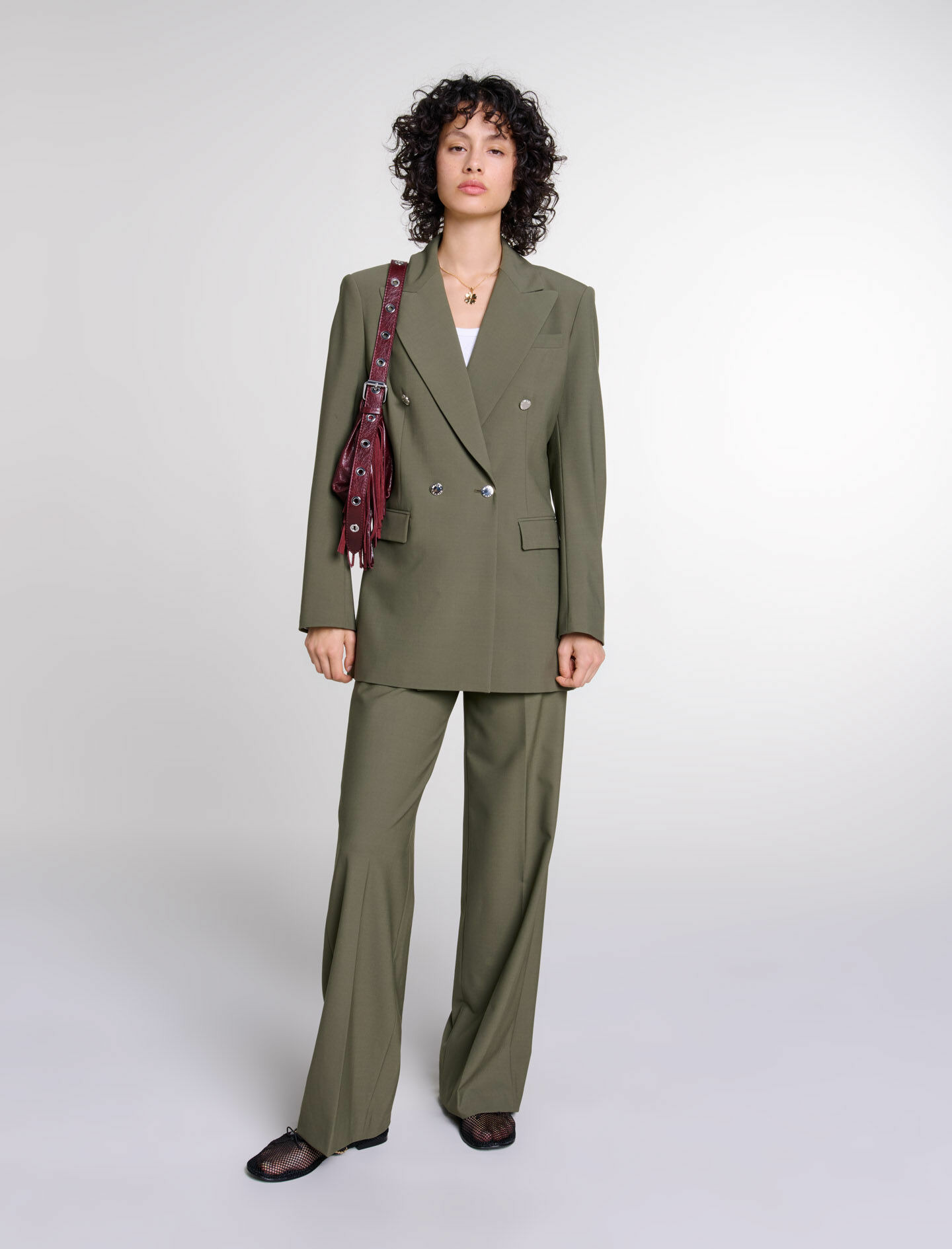 Veste de tailleur cintrée