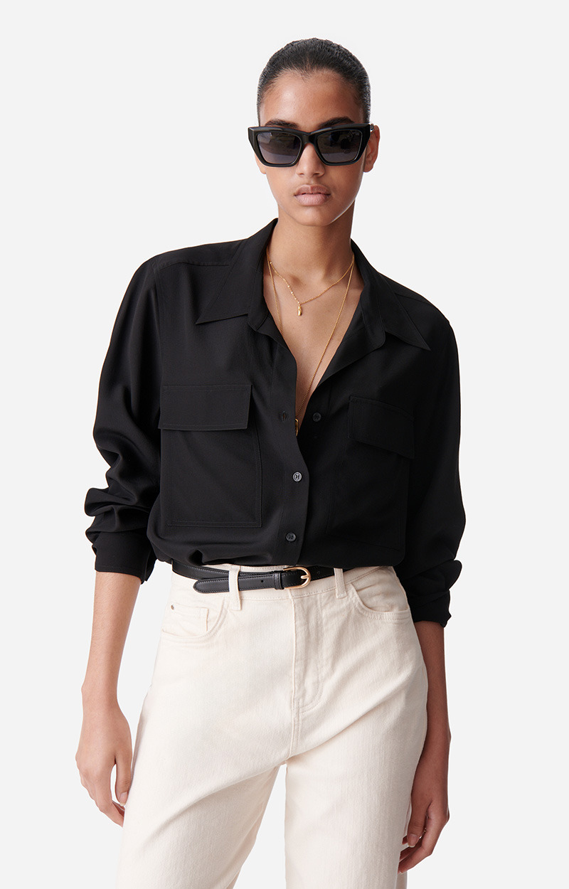 Chemise Demo En 100% Soie