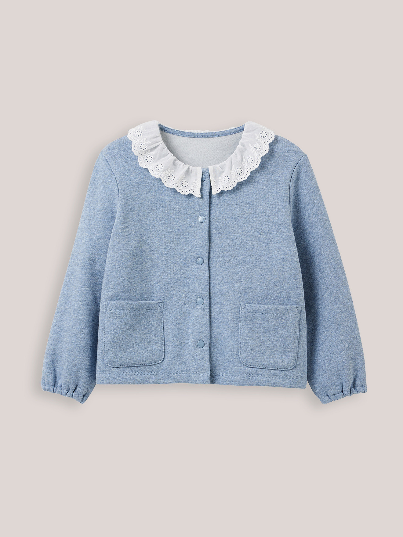 CARDIGAN MOLLETON