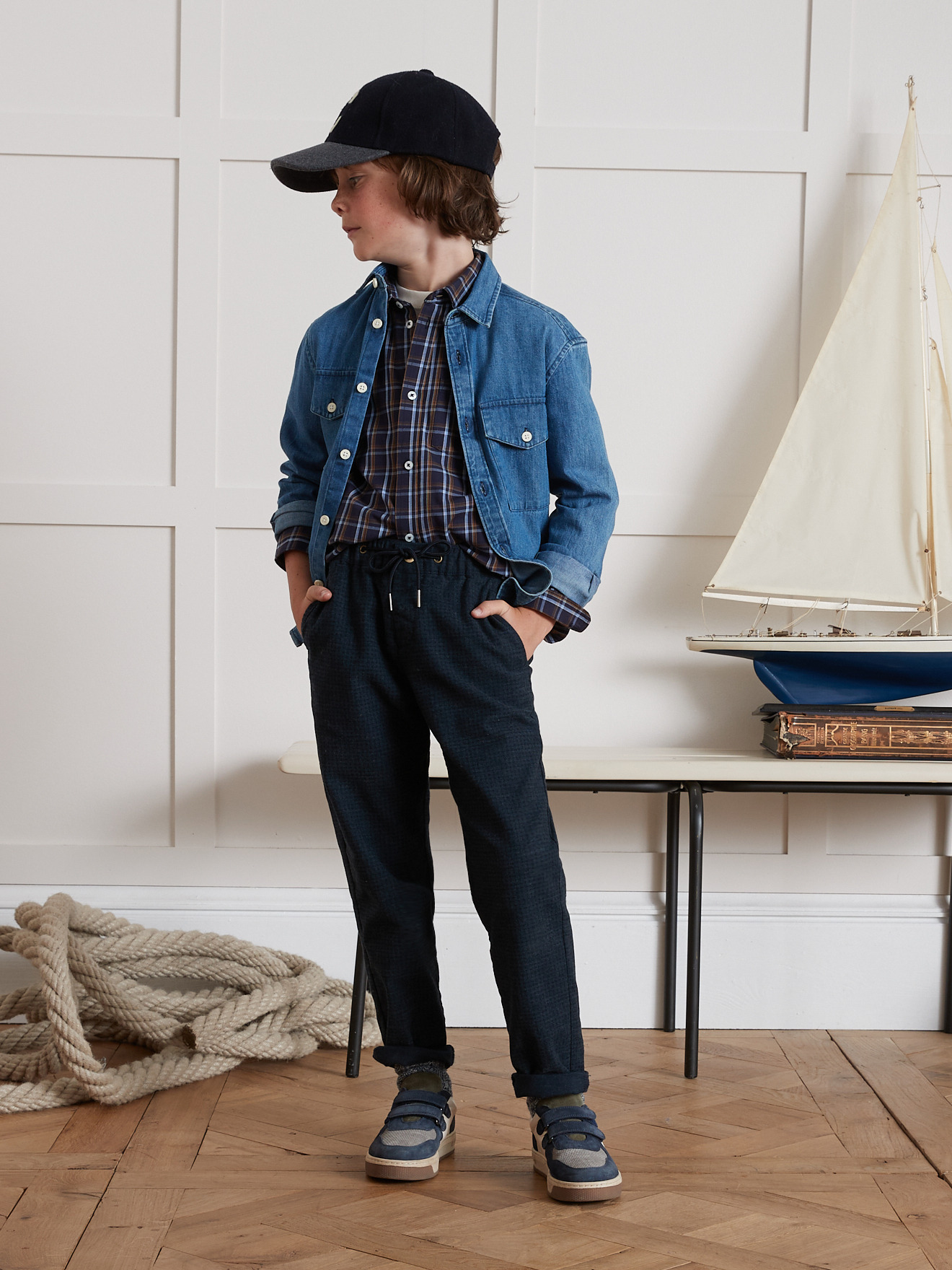 PANTALON CONFORT CHEVRON