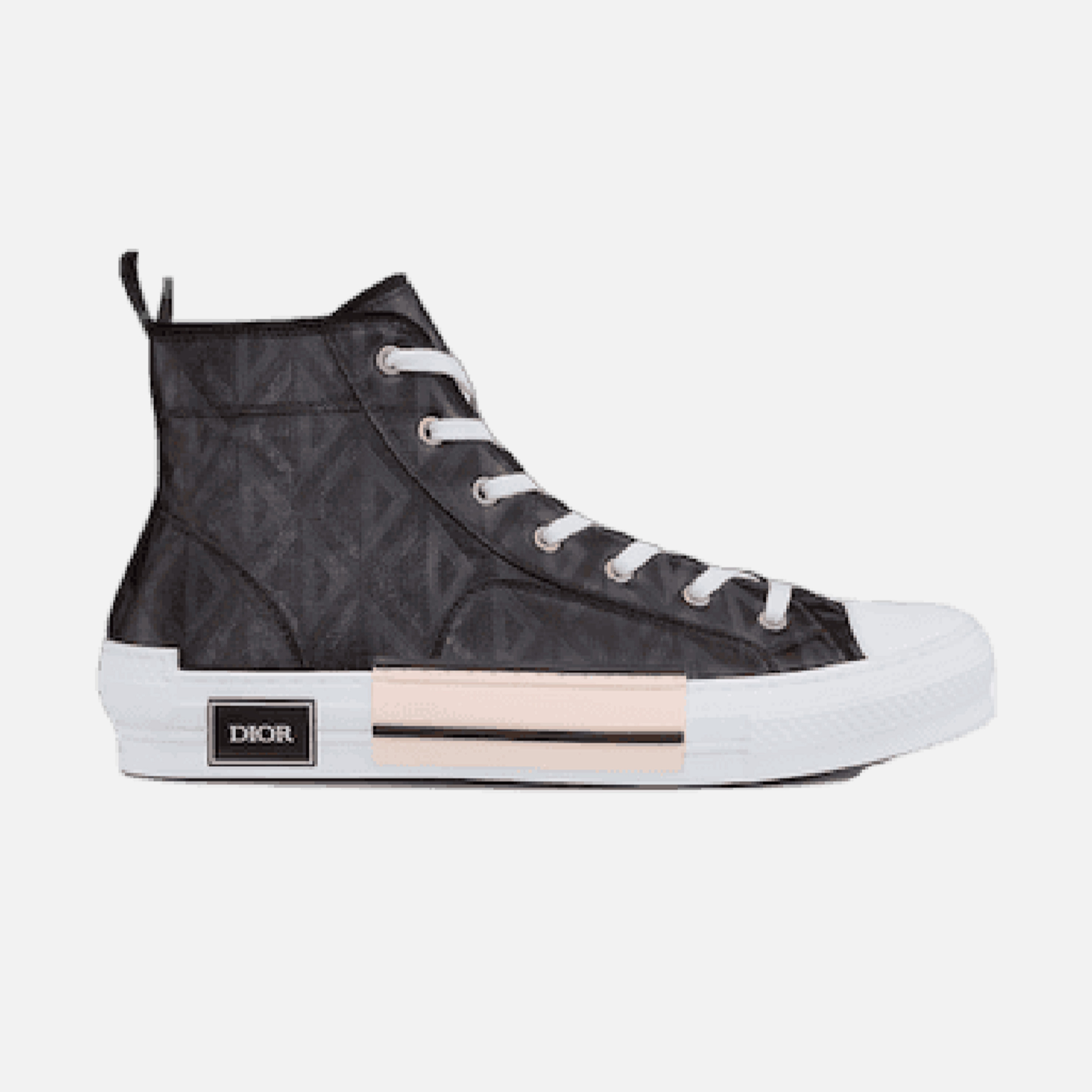Dior B23 High Top Noir CD Diamant