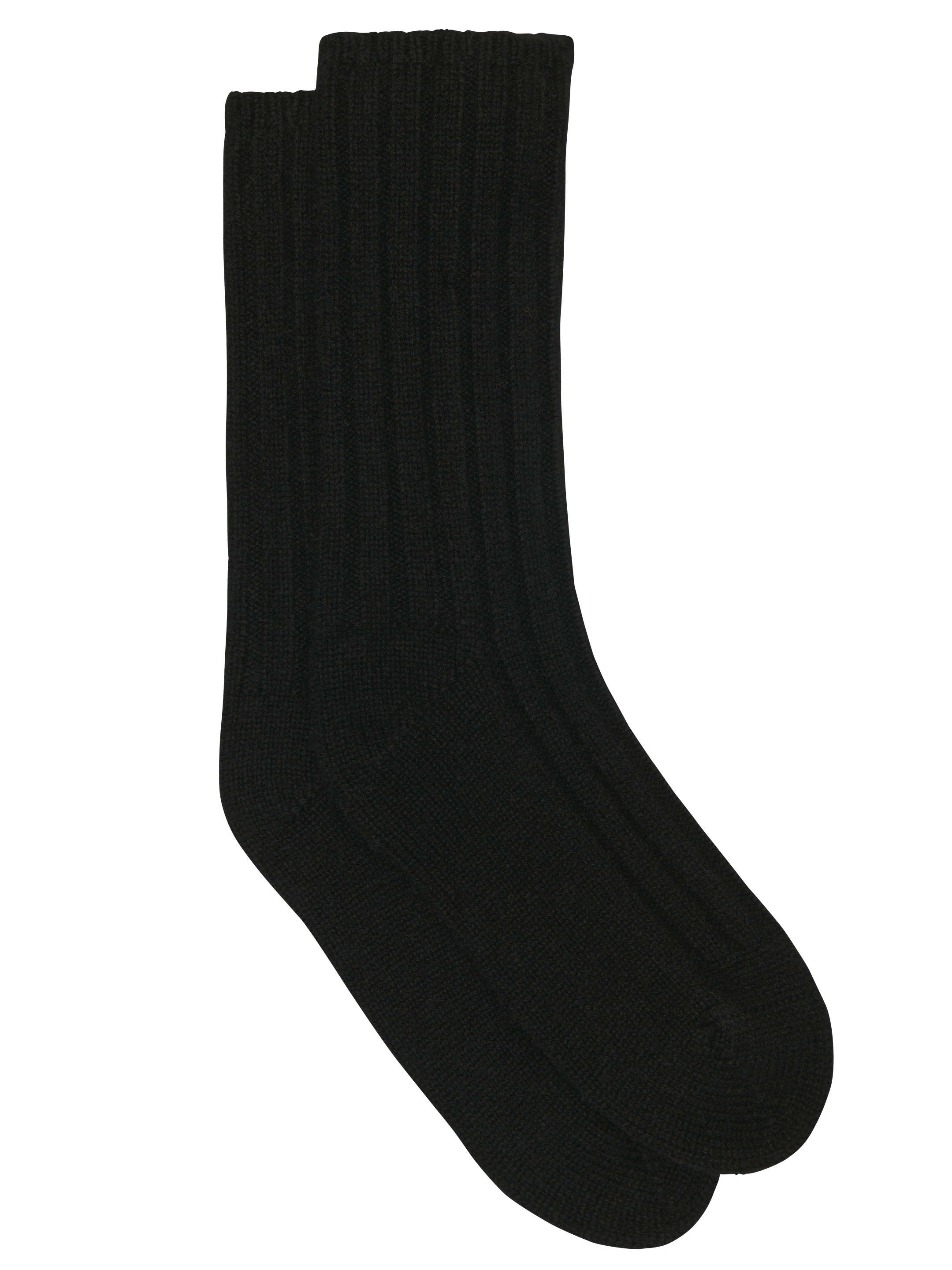 Chaussettes cachemire NOIR