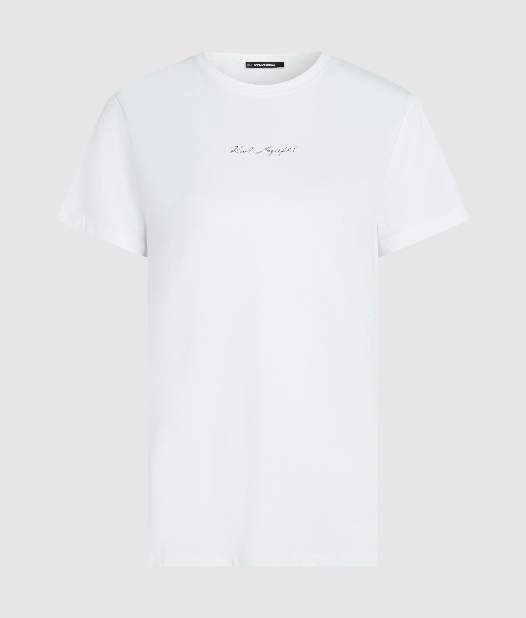 SILVER SIGNATURE T-SHIRT