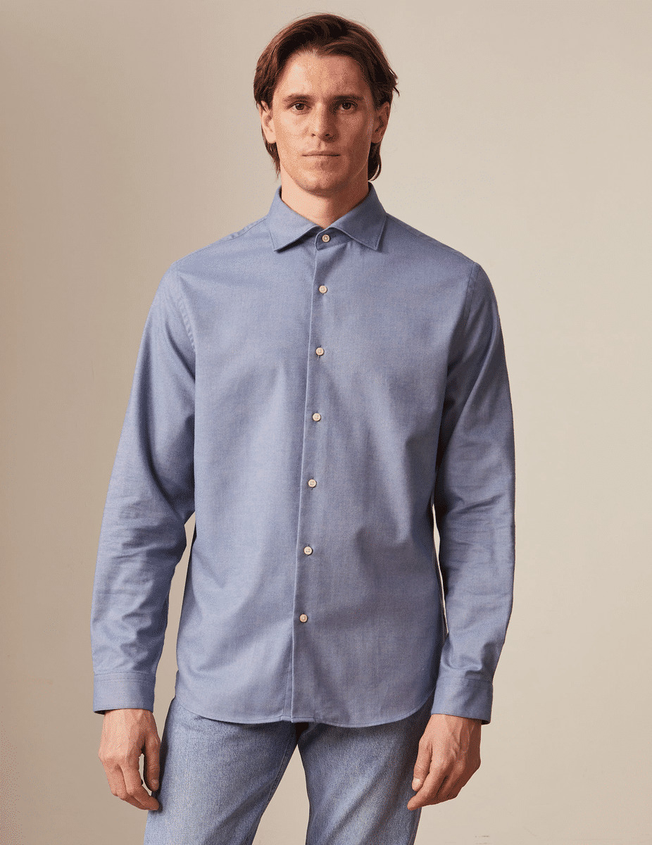 Chemise aristote bleue