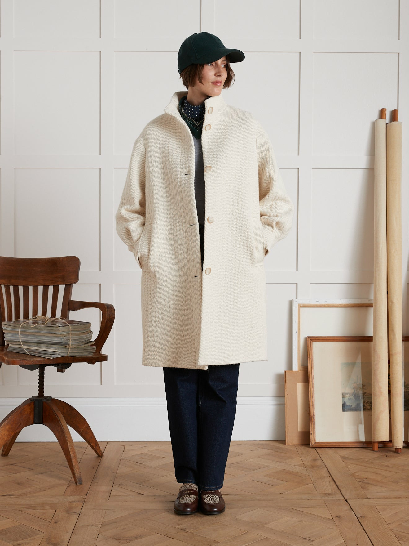 MANTEAU POIGNE COUTURE