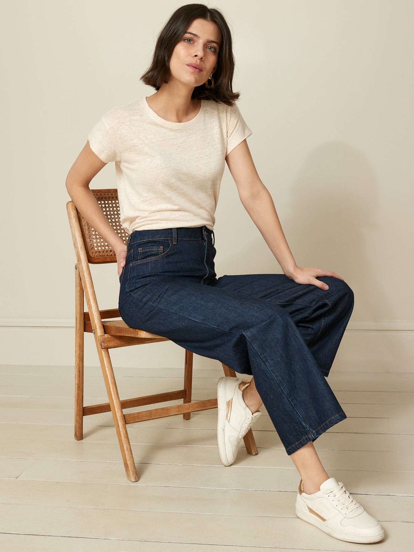 T-SHIRT LIN MC COLBR