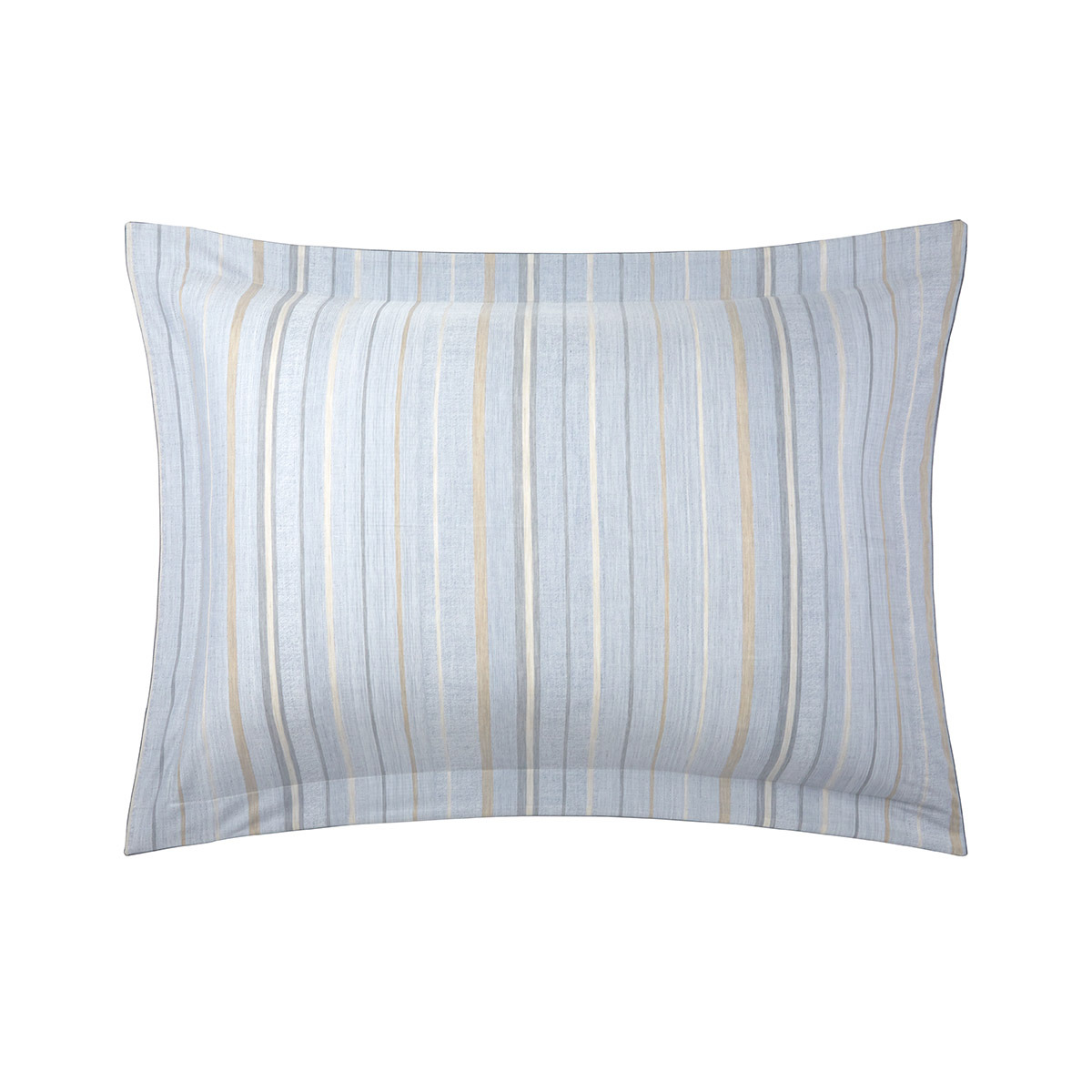 Yves Delorme - Taie d'oreiller en satin bleu, Ombrée