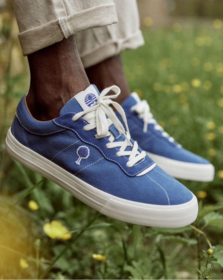 Tennis basses vertes