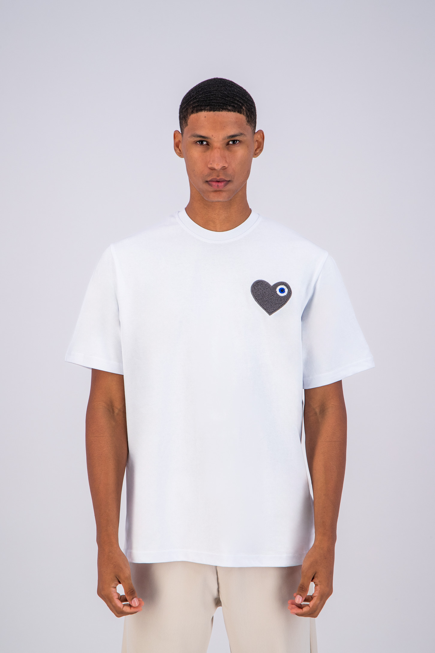 T-SHIRT COEUR CHIC