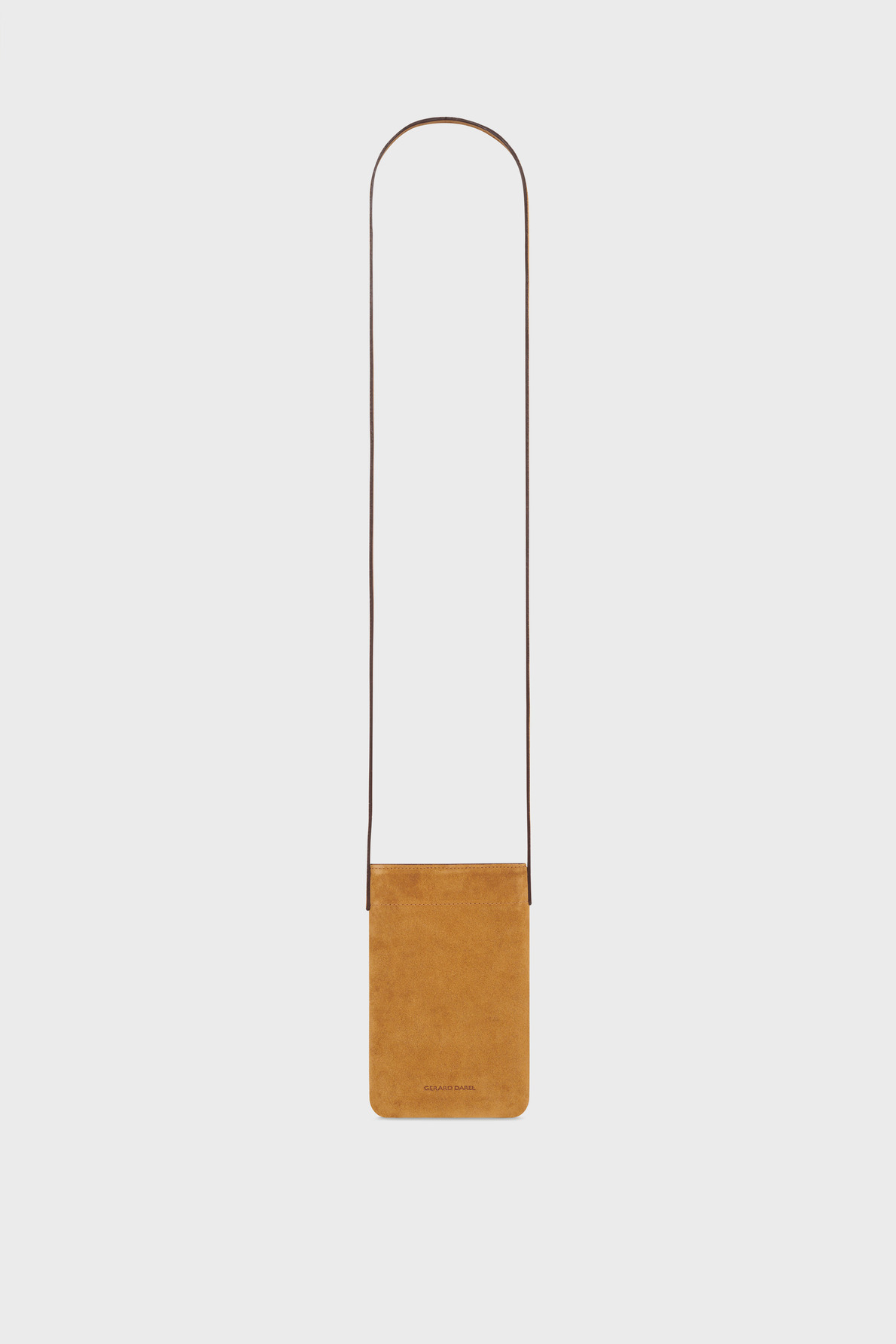 Pm Folk Ladyphone En Cuir Velours Et Cuir Vachette Ladyphone