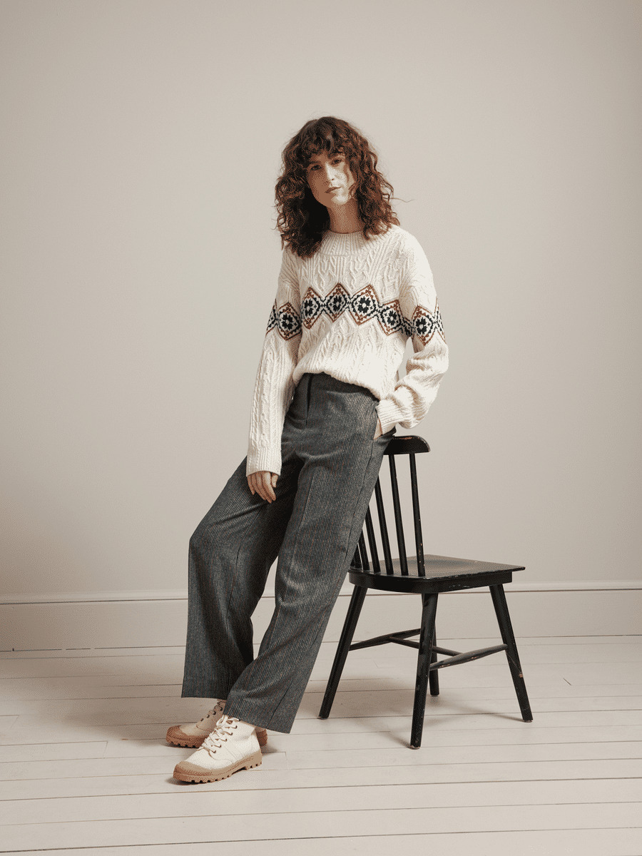 Pull Jacquard Diamond