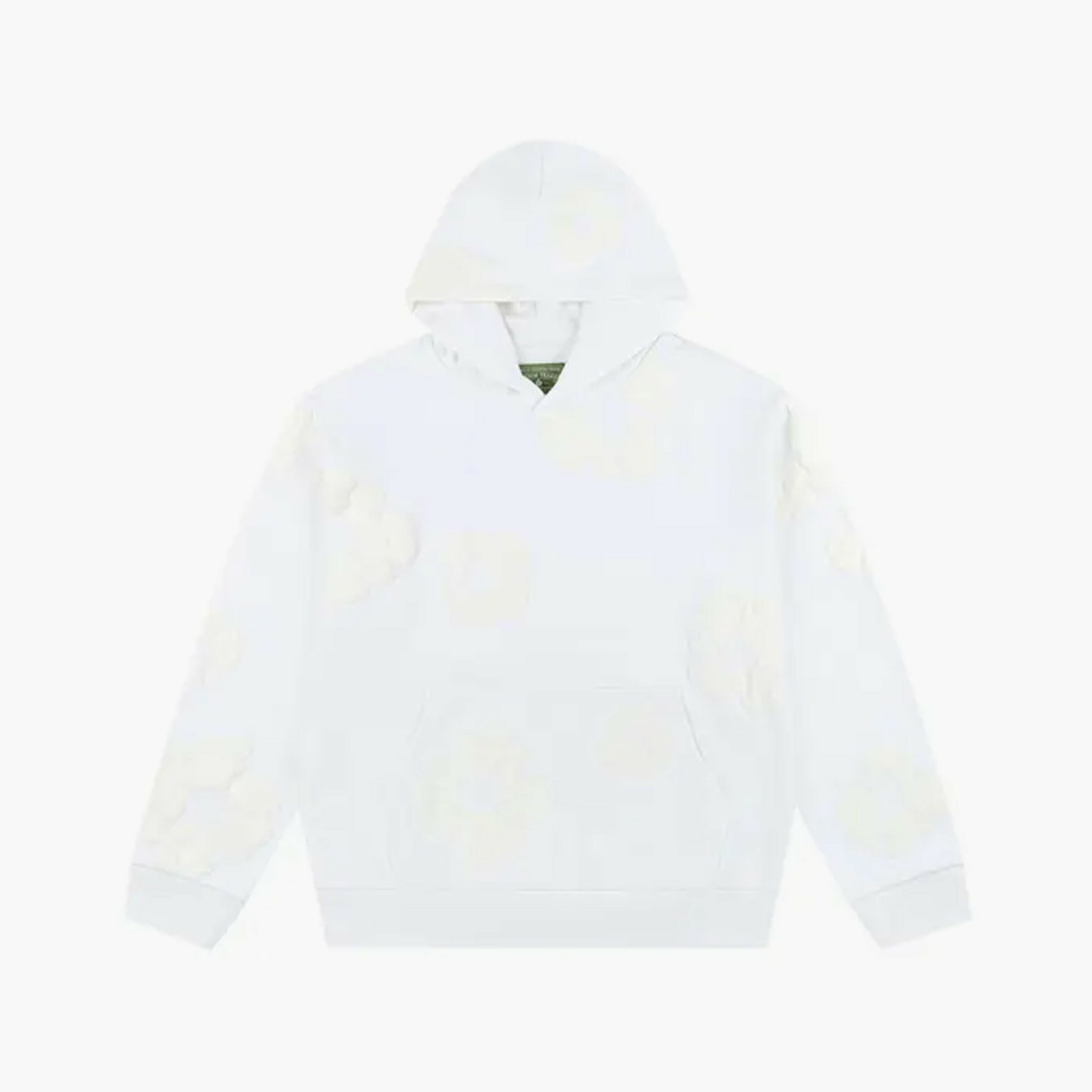Denim Tears Hoodie The Cotton Wreath Blanc