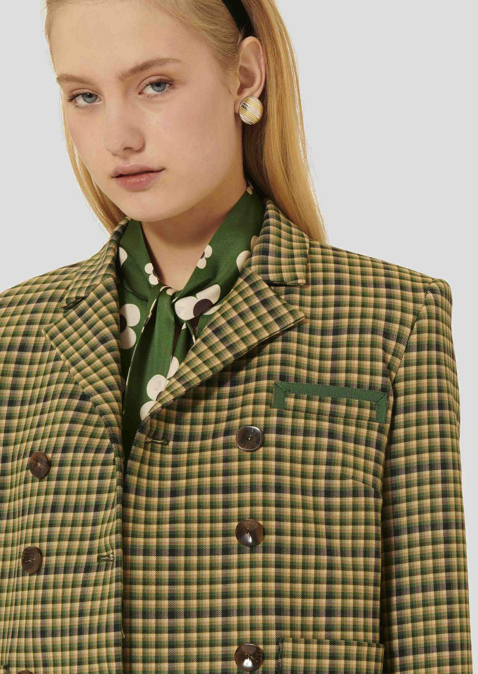 Veste Vannie-Cactus en Laine