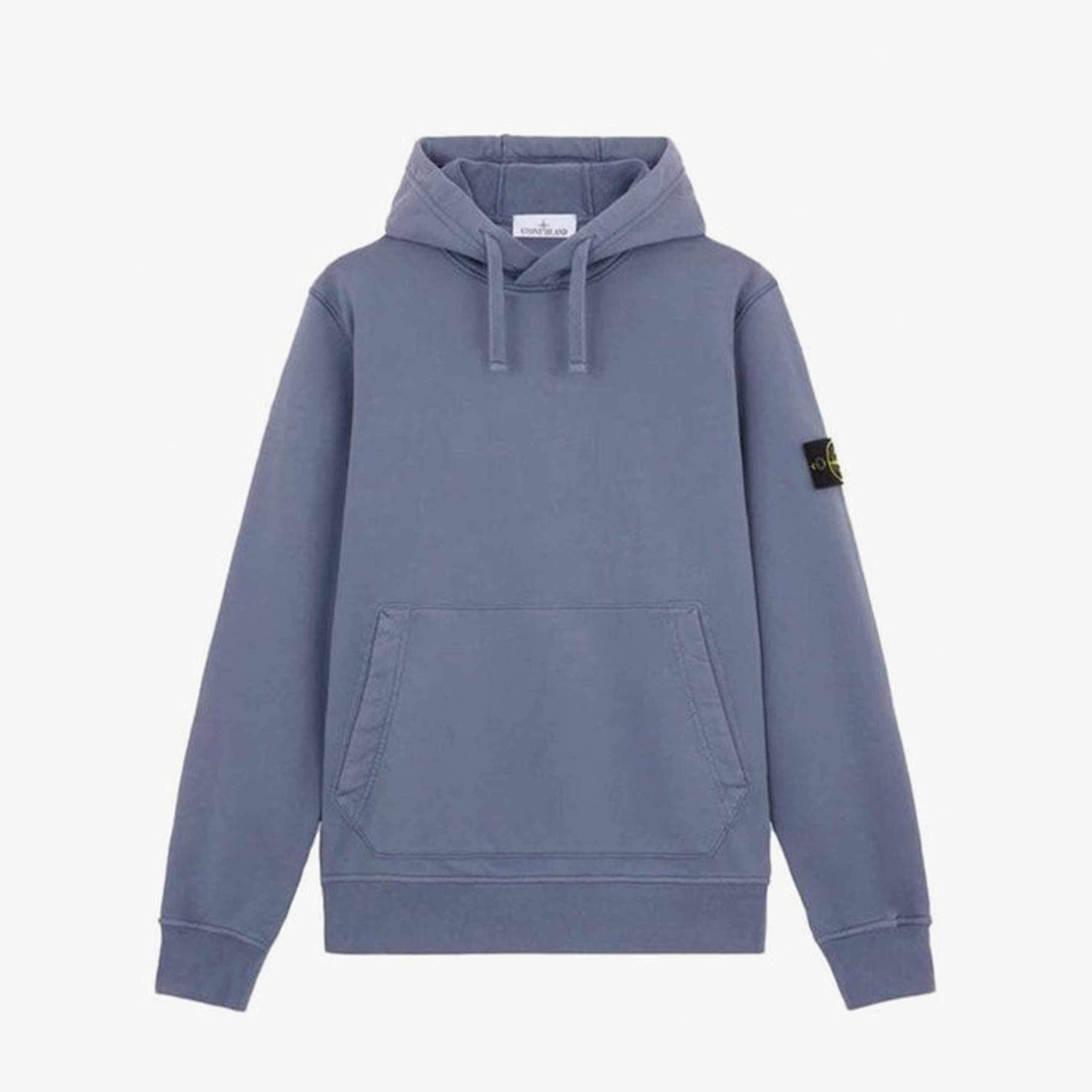 Stone Island Pull Hoodie Bleu