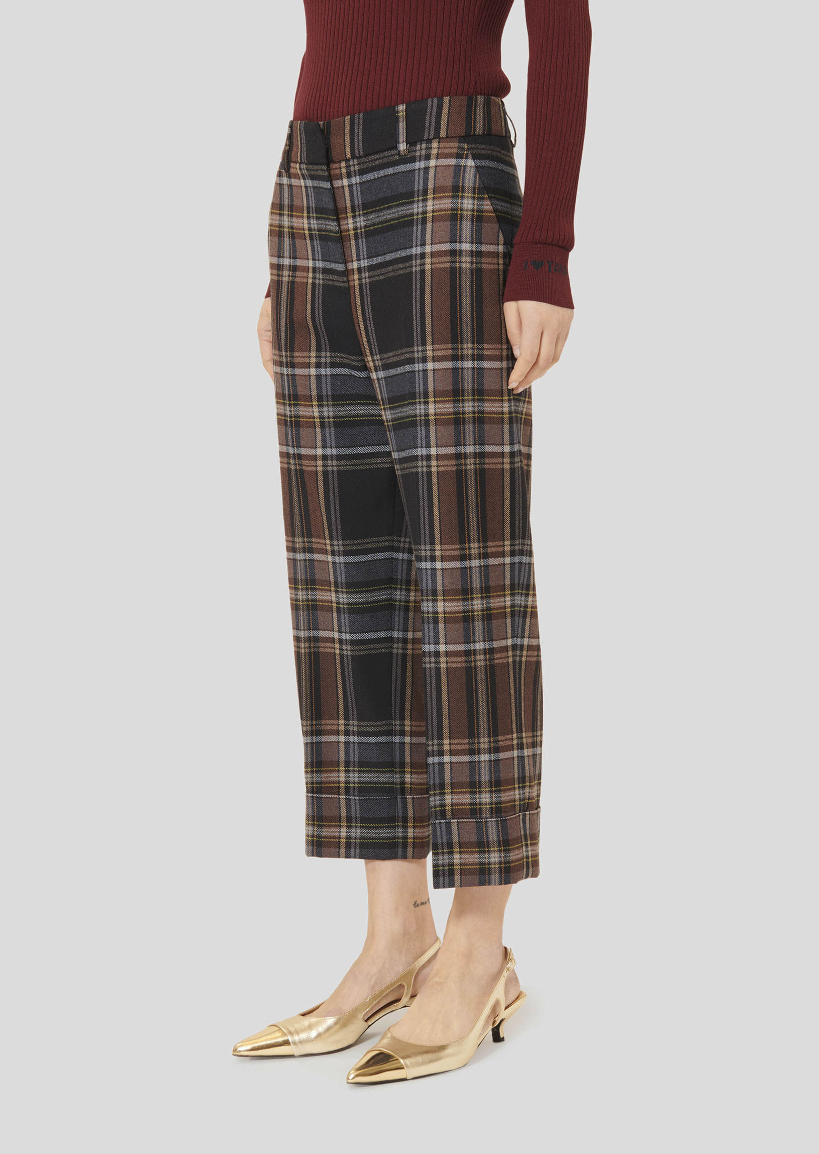 Pantalon Piper-Nuit en Laine Vierge