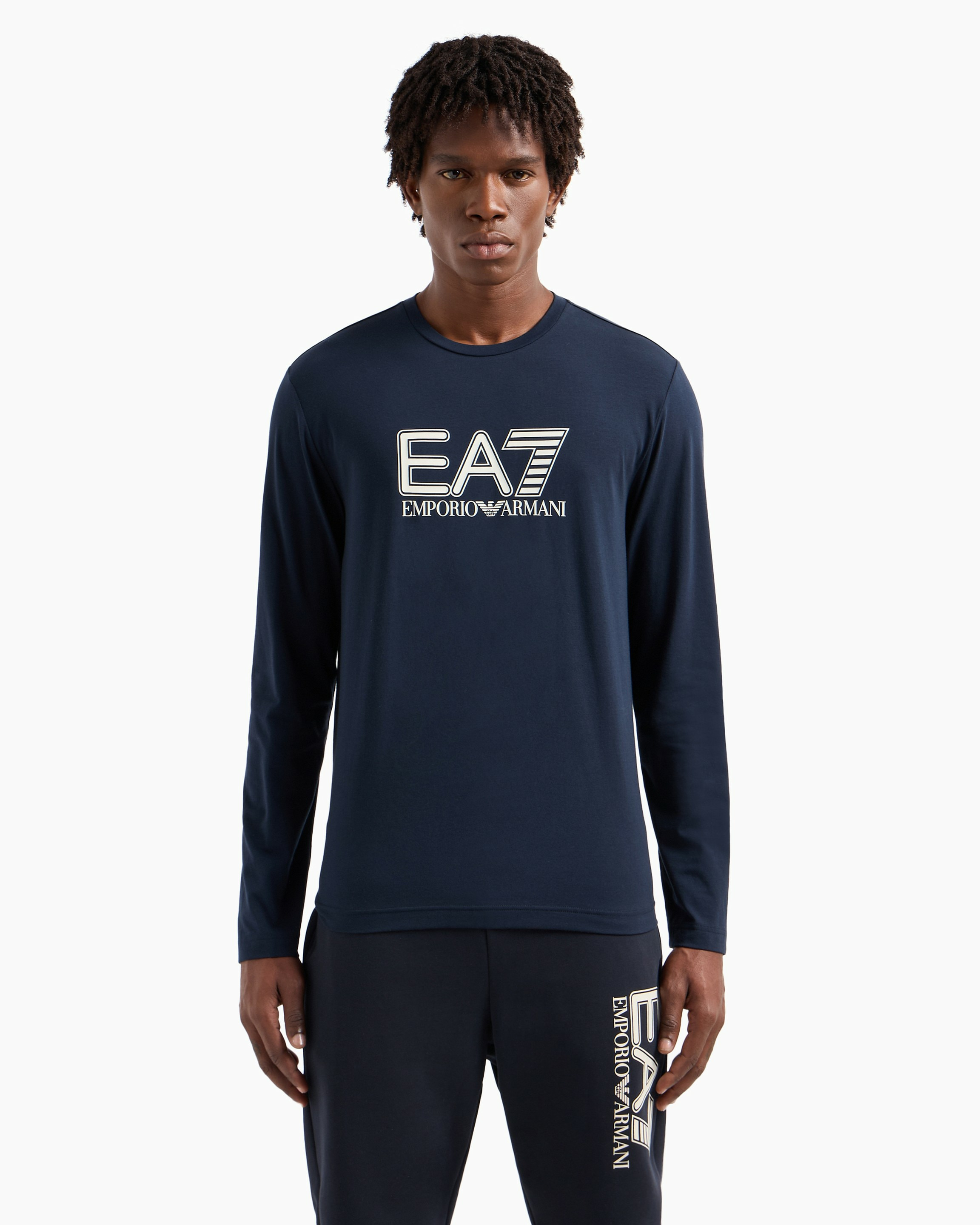 T-shirt - armani bleu