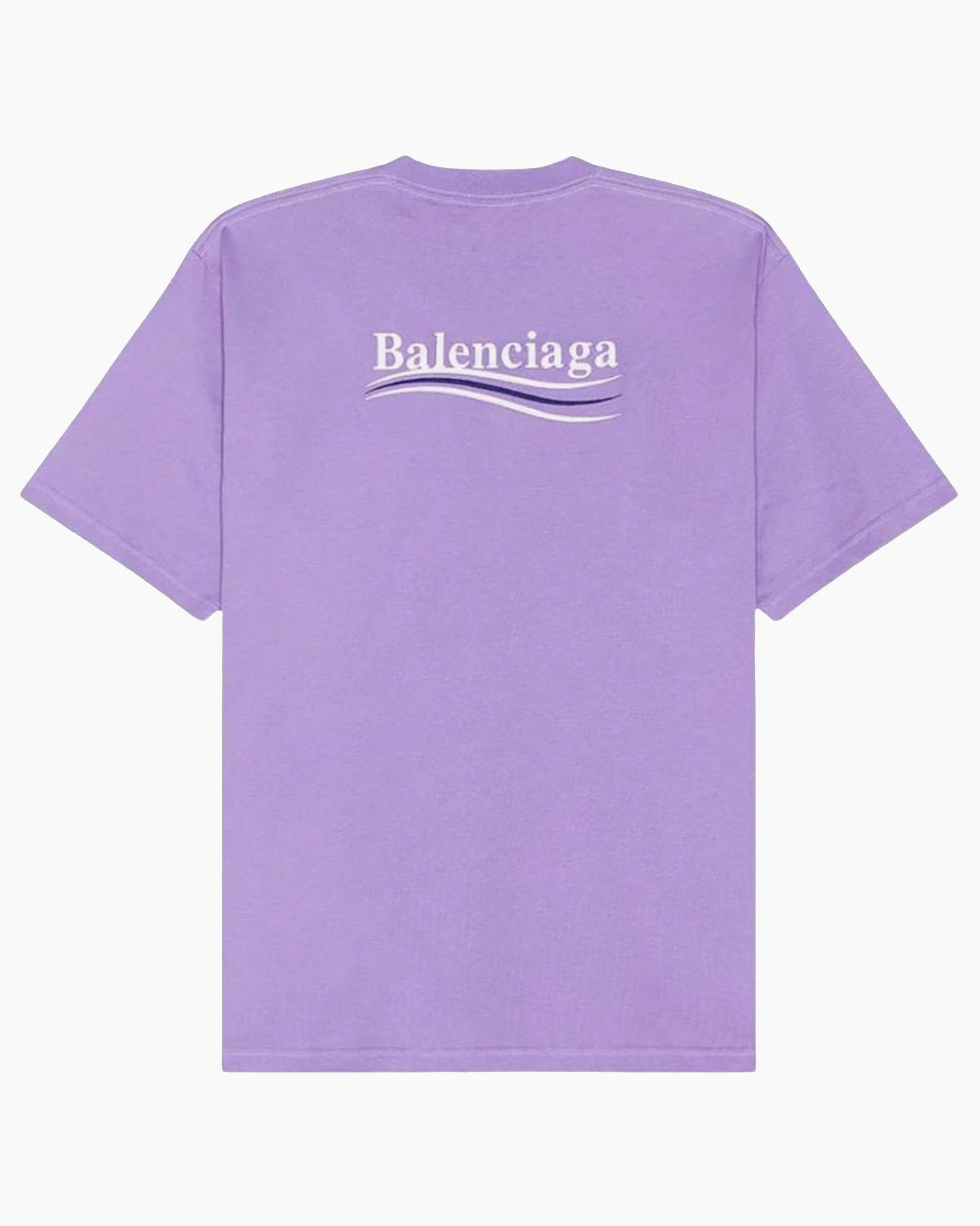 Balenciaga T-Shirt  Political Campaign Violet