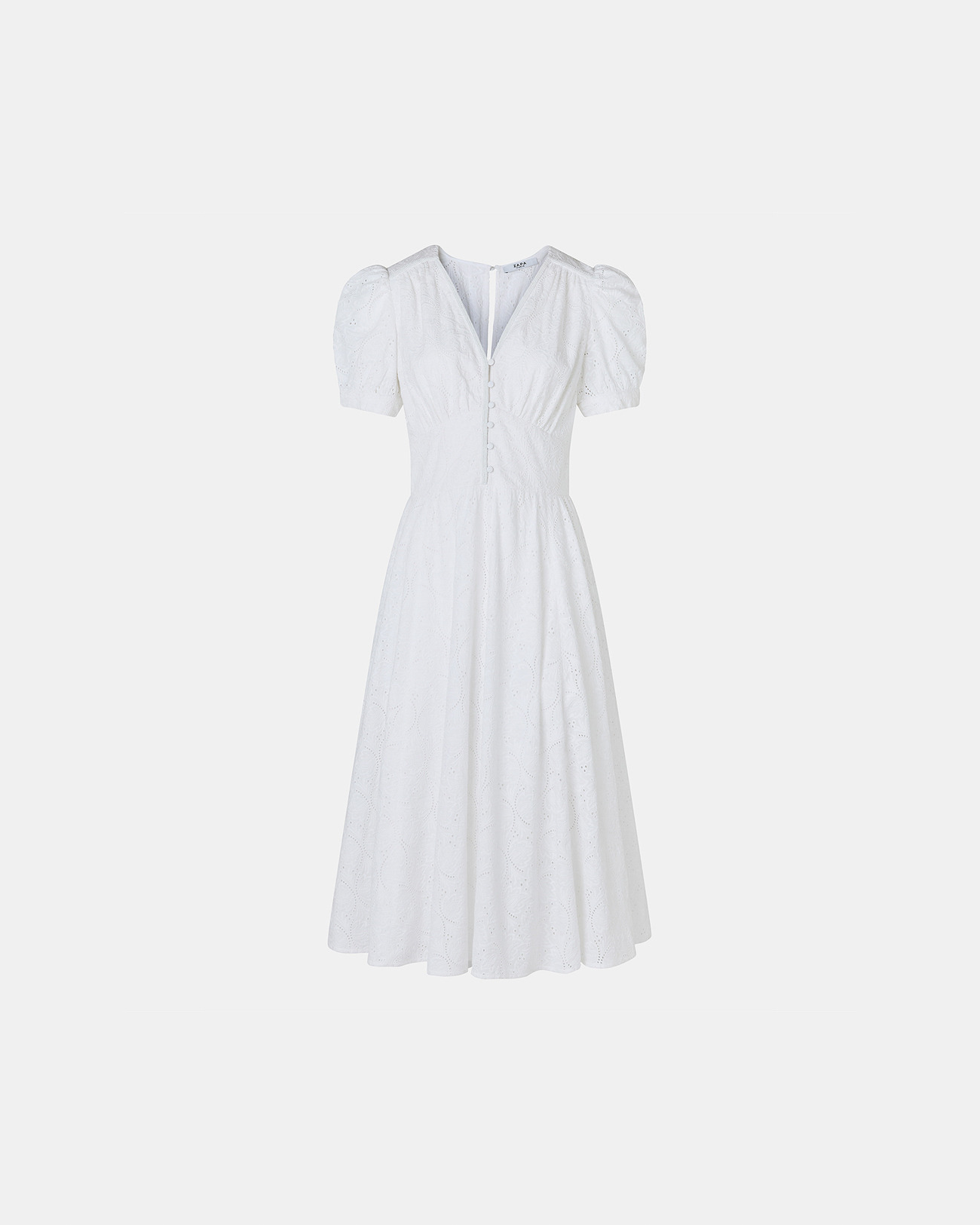 Robe Rafinity Ecru en Coton