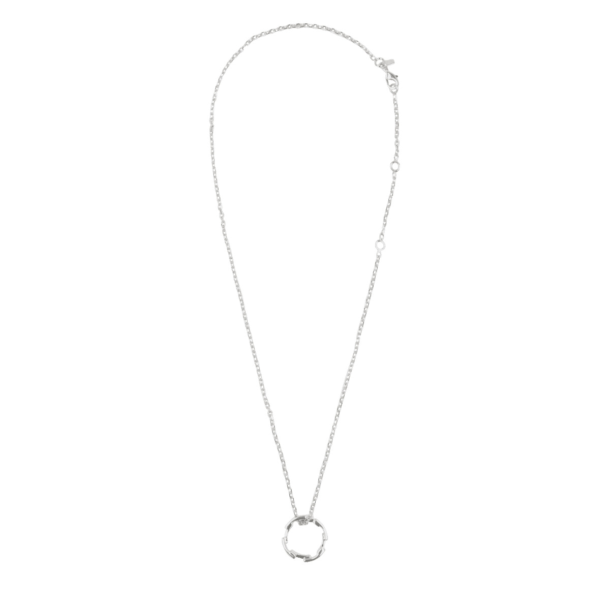 Neo Carré L - Collier - Nickel Brillant