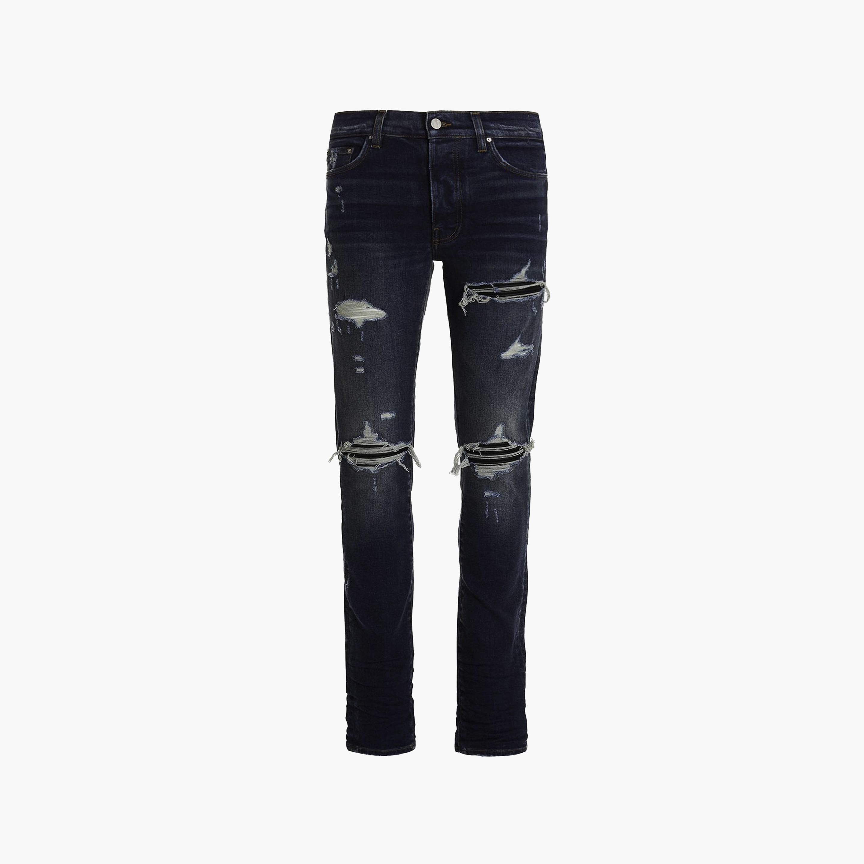 Amiri Jeans - Slim Stetch Destroy - Blue