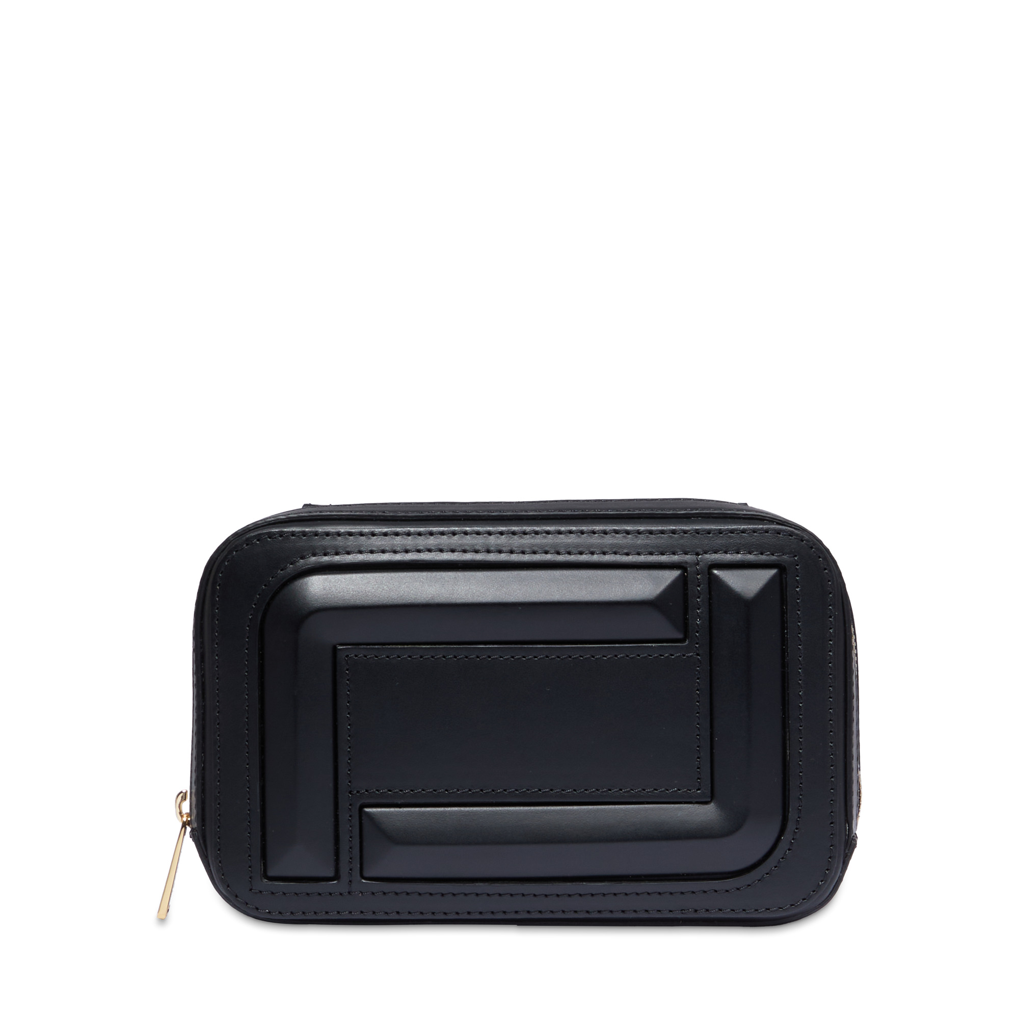 ANGELE CUIR DE LANCEL - SAC CAMERA - Noir