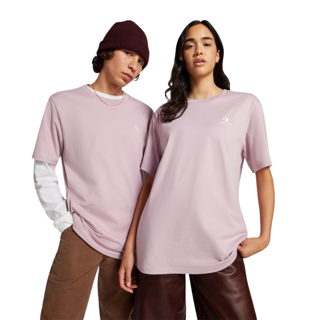 Star Chev Emb Tee Lakeside Blue