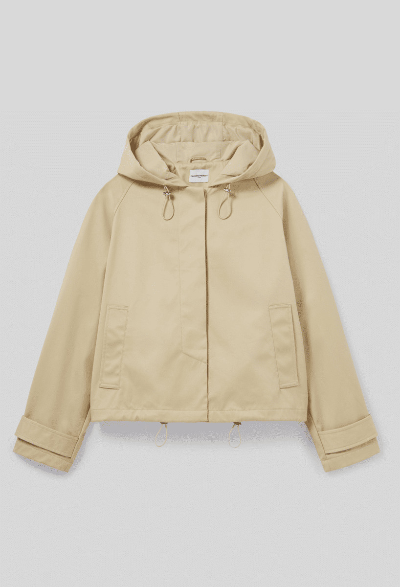 Parka légère à capuche