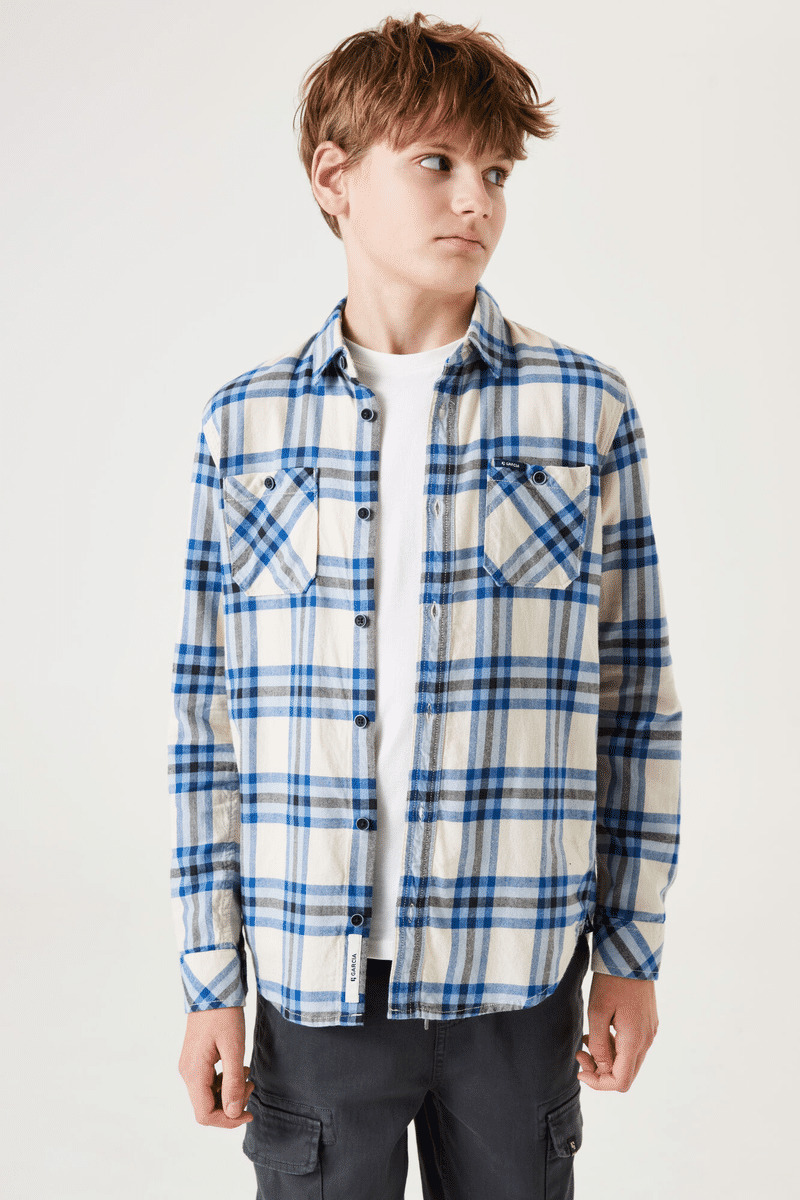 Boys Shirt Blue