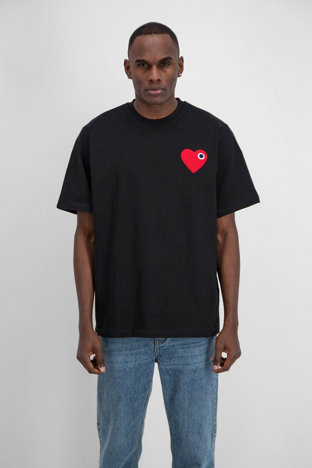 T-SHIRT COEUR CHIC