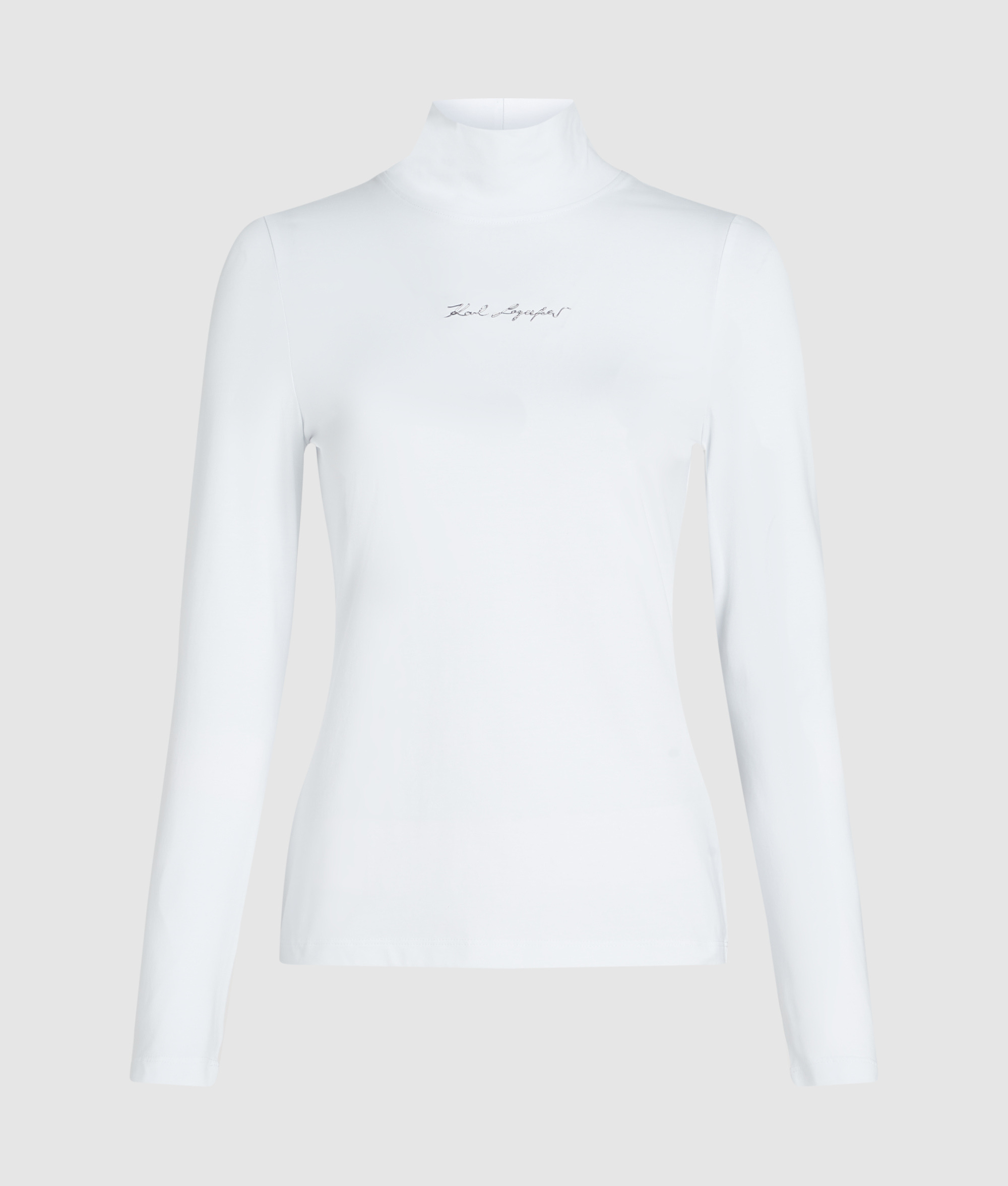 MOCK NECK SIGNATURE LS TOP